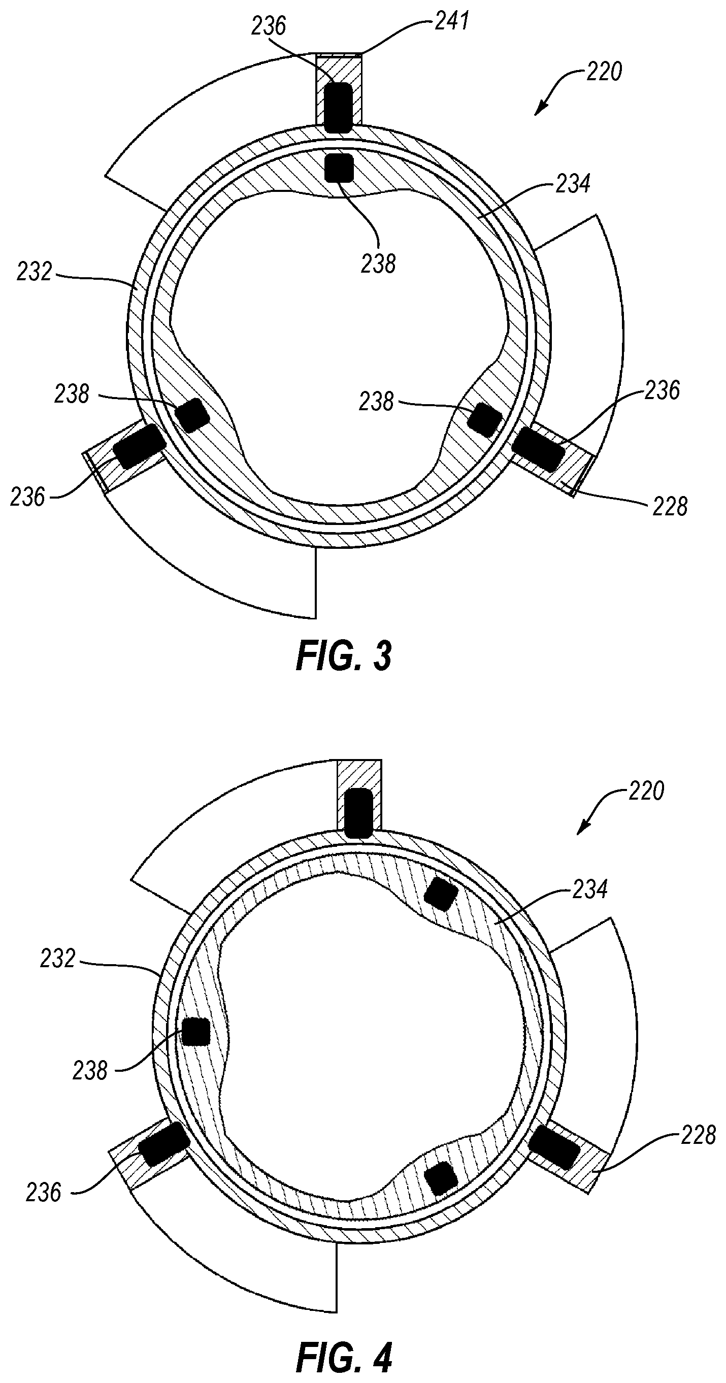 Patent US11814909 Figure 3 – Anti-whirl stabilization tools