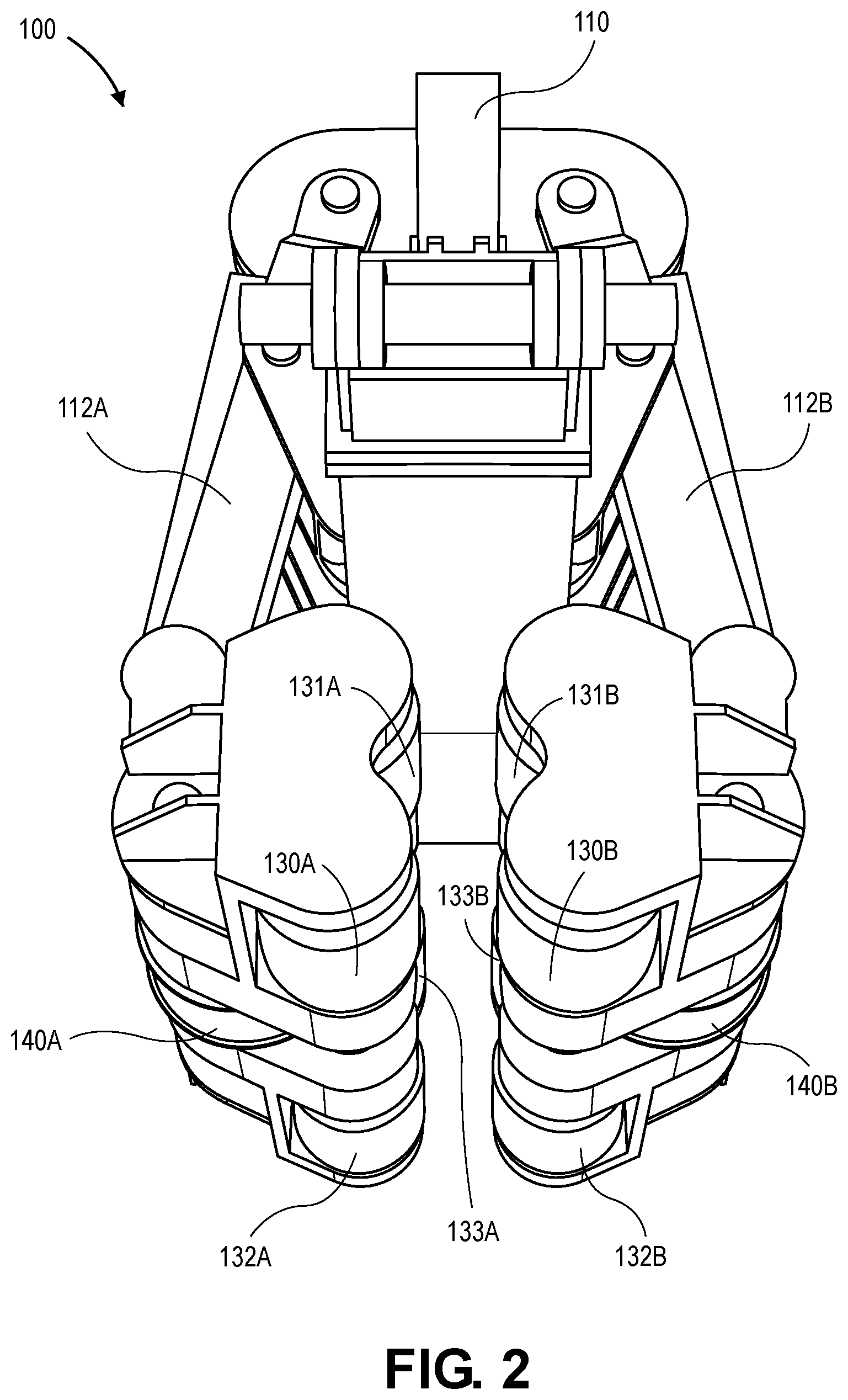 Patent US11814910 Figure 2 – System and method for handling a tubular member