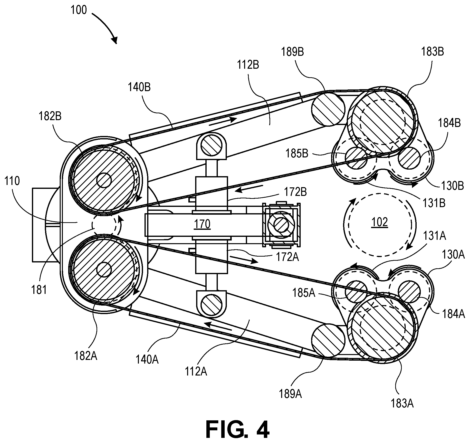 Patent US11814910 Figure 4 – System and method for handling a tubular member