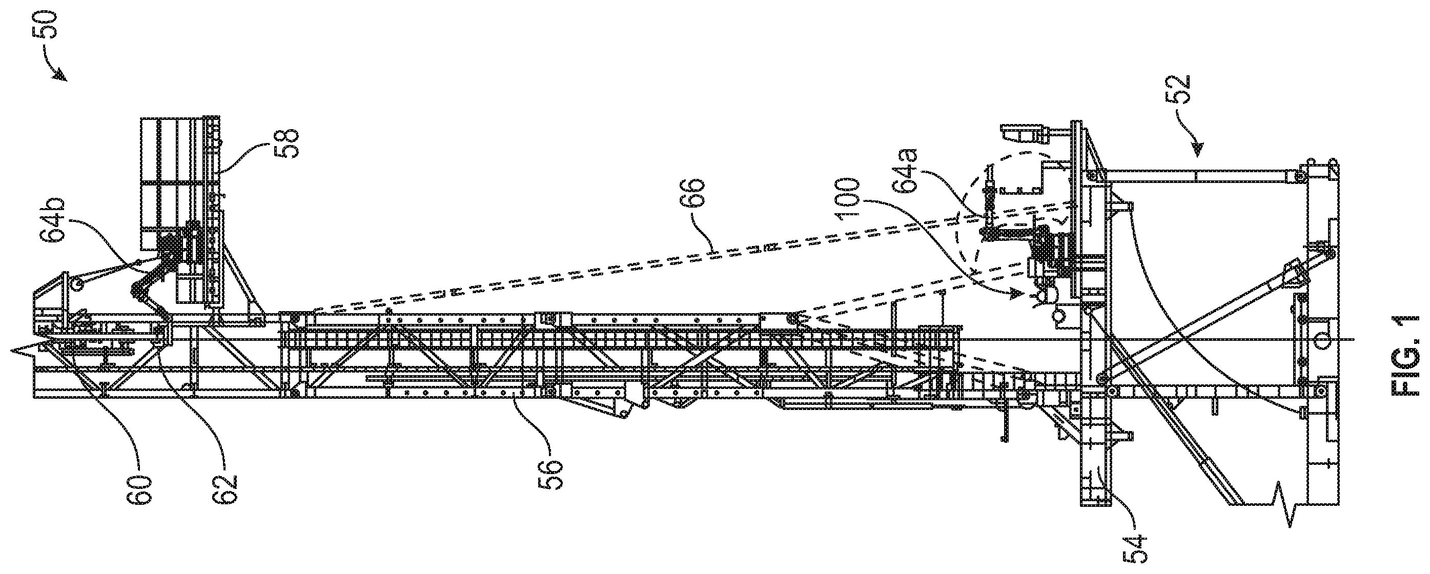 Patent US11814911 Figure 1 – Passive tubular connection guide
