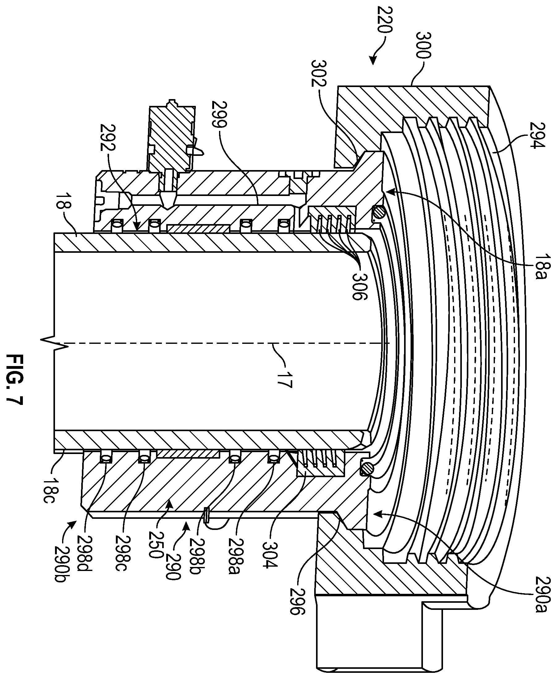 Patent US11814912 Figure 7 – Washpipe seal assembly