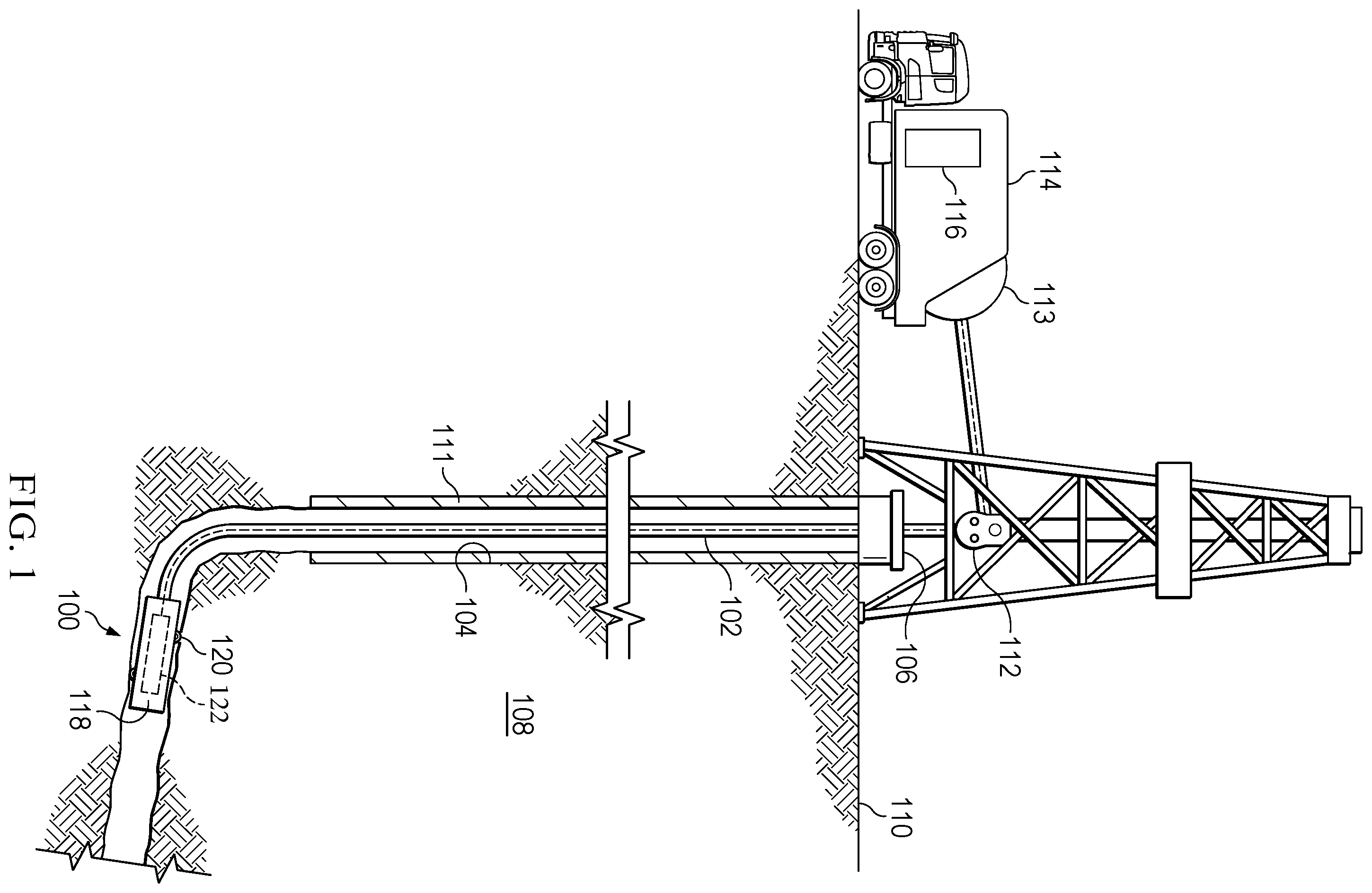 Patent US11814914 Figure 1 – Downhole tractor drive module