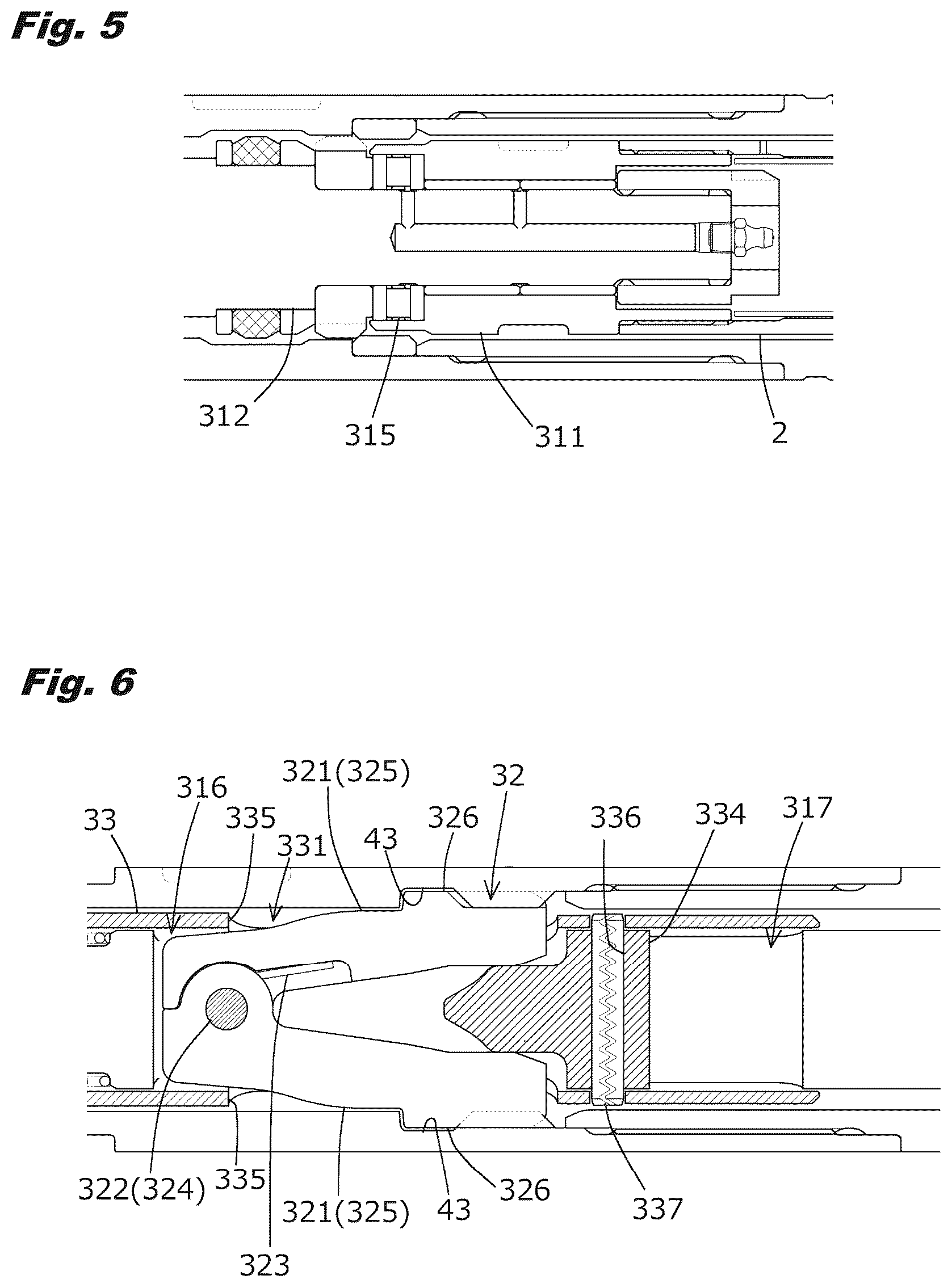 Patent US11814916 Figure 3 – Core barrel head, inner tube assembly provided with same, and inner tube recovery method