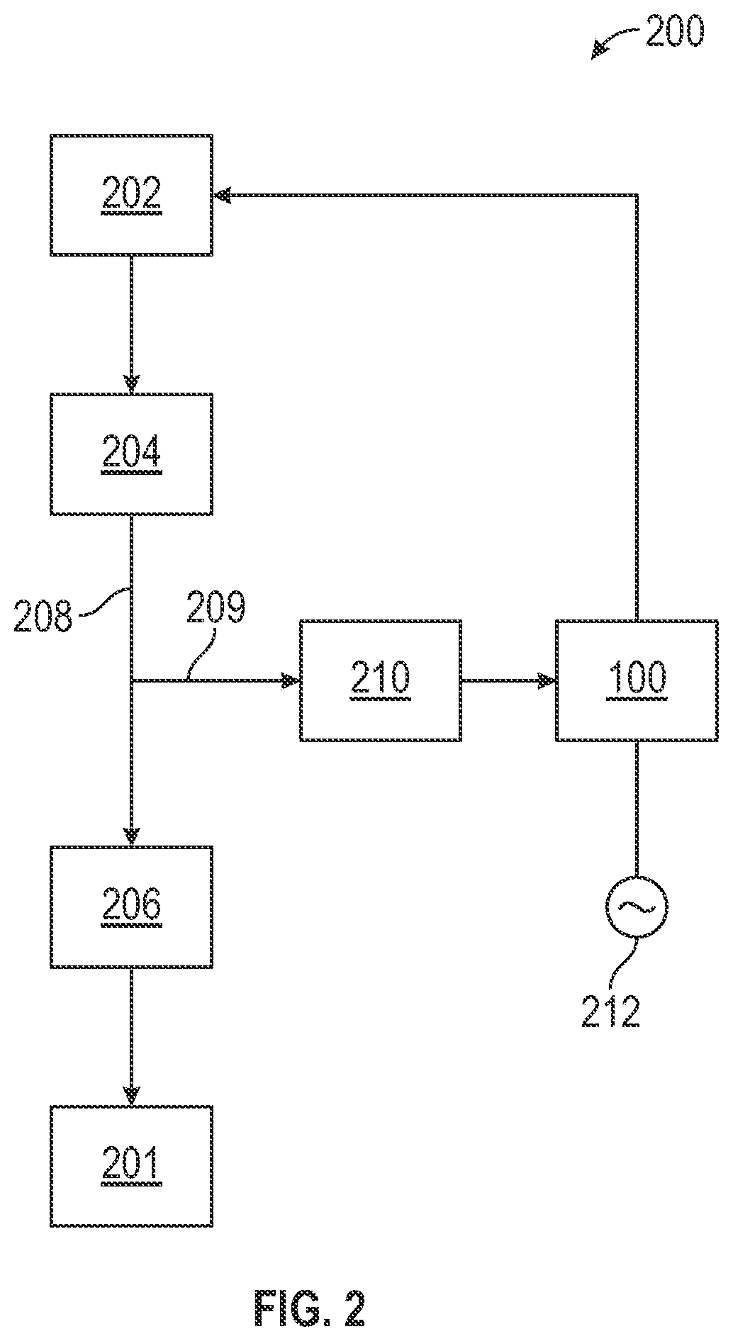 Patent US11814917 Figure 2 – Surface pulse valve for inducing vibration in downhole tubulars