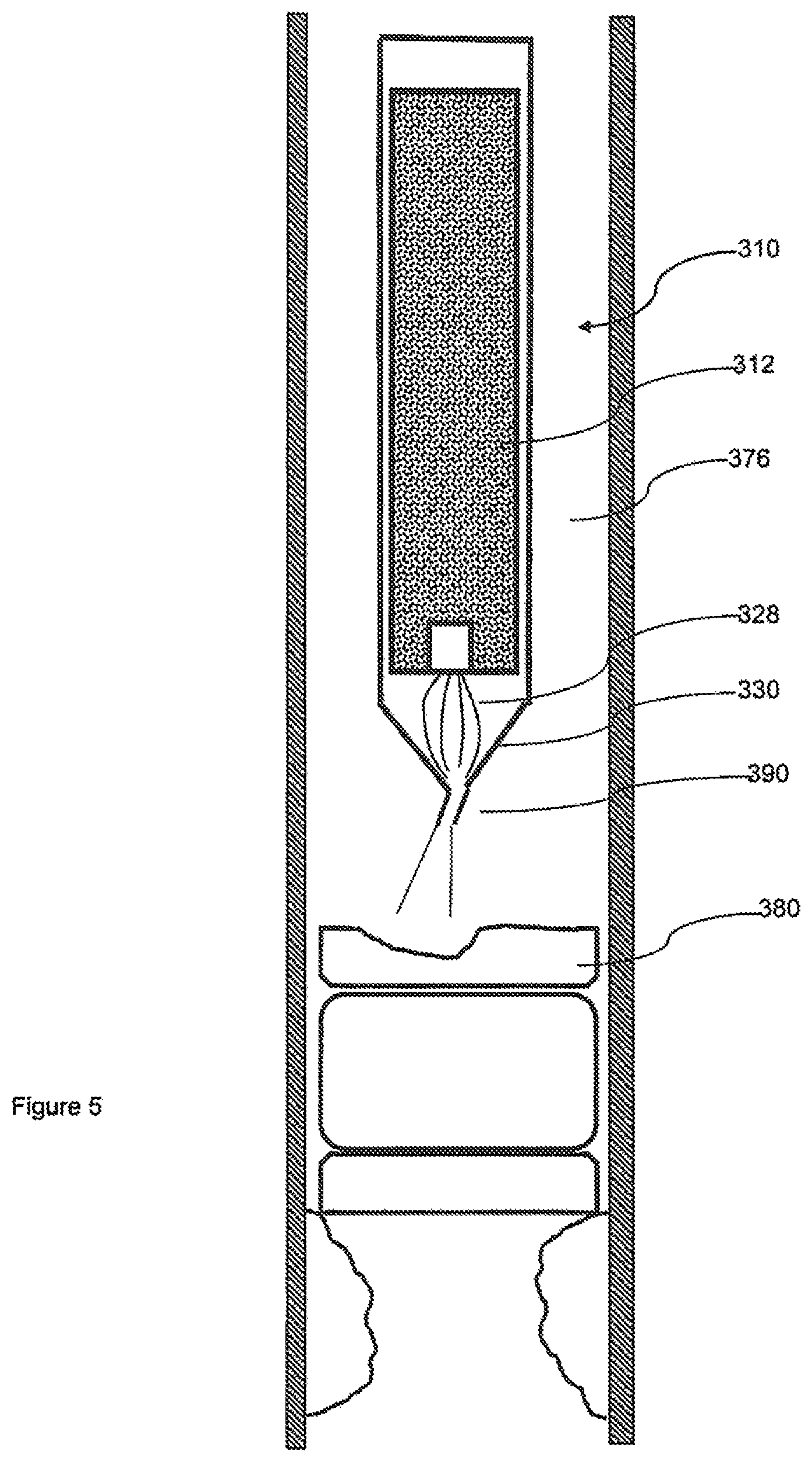 Patent US11814919 Figure 5 – Downhole tool with a propellant charge