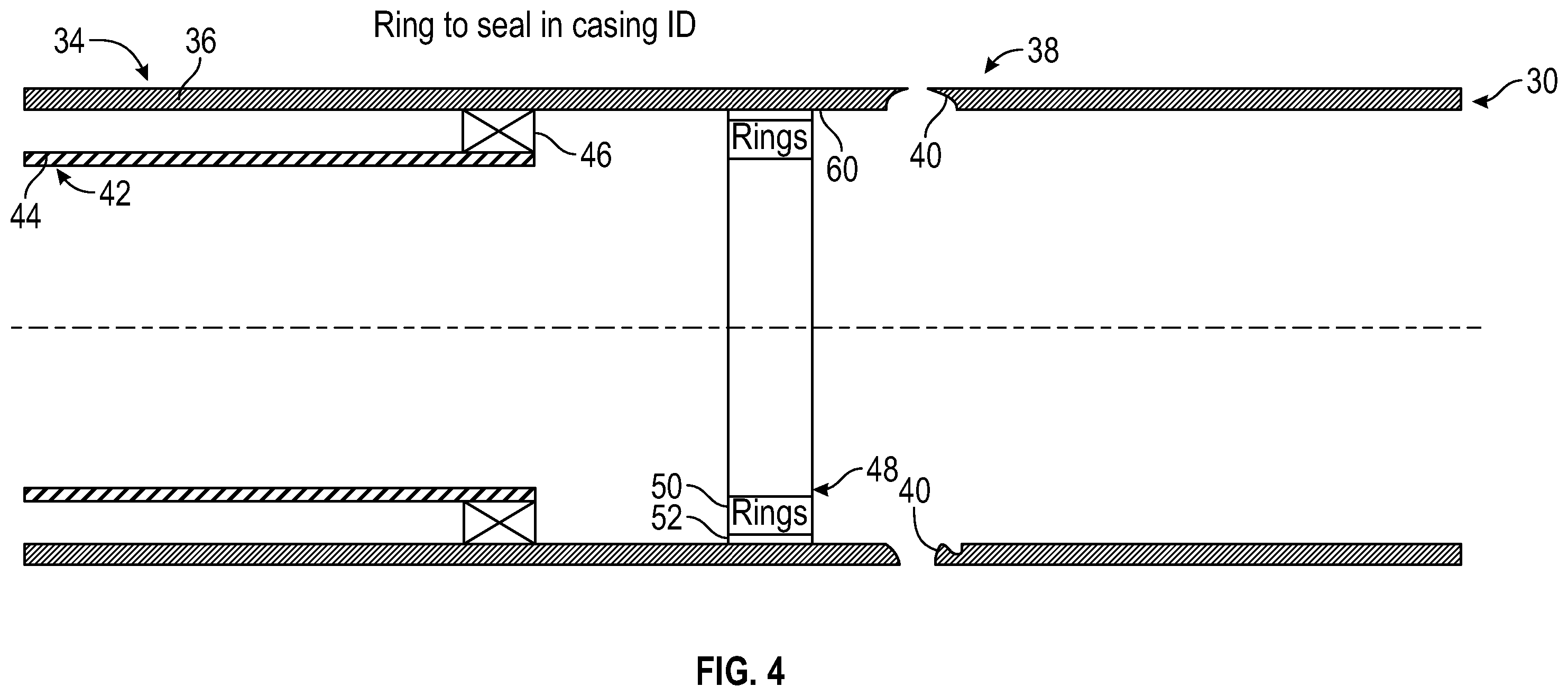 Patent US11814920 Figure 4 – System and methodology for through tubing patching
