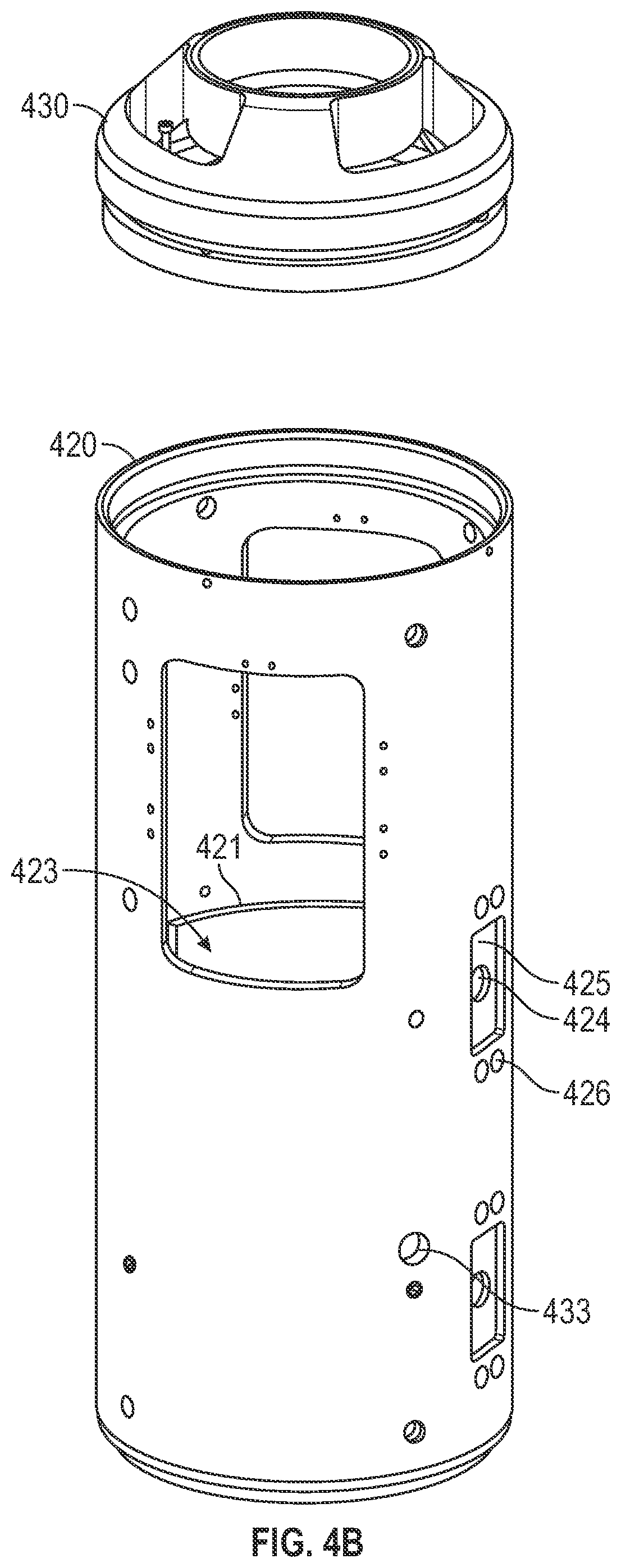 Patent US11814921 Figure 5 – Lead impression tool