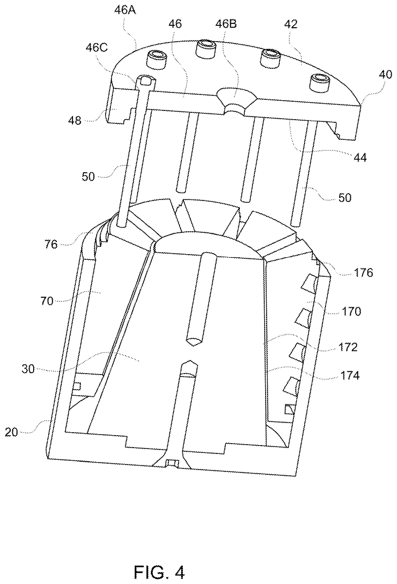 Patent US11814924 Figure 4 – Apparatus and method for preparing a downhole tool component