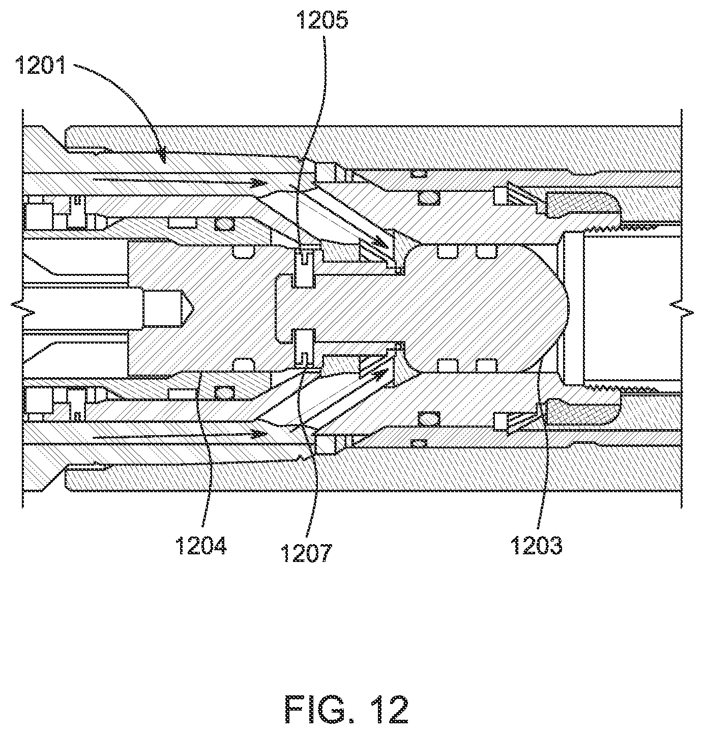 Patent US11814927 Figure 8 – System and method for establishing a bypass flow path within a wellbore liner