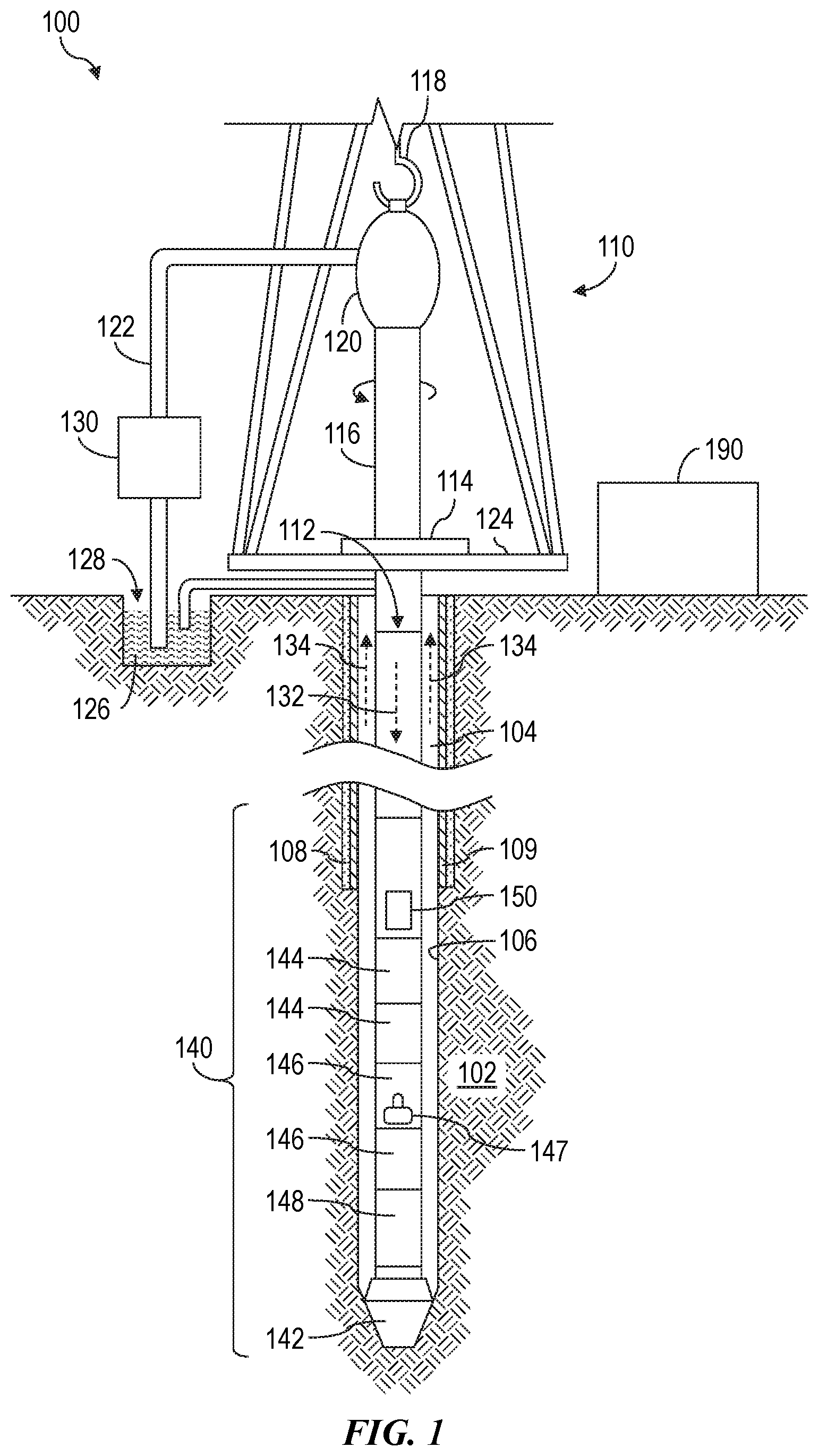 Patent US11814931 Figure 1 – Machine-learning for sedimentary facies prediction
