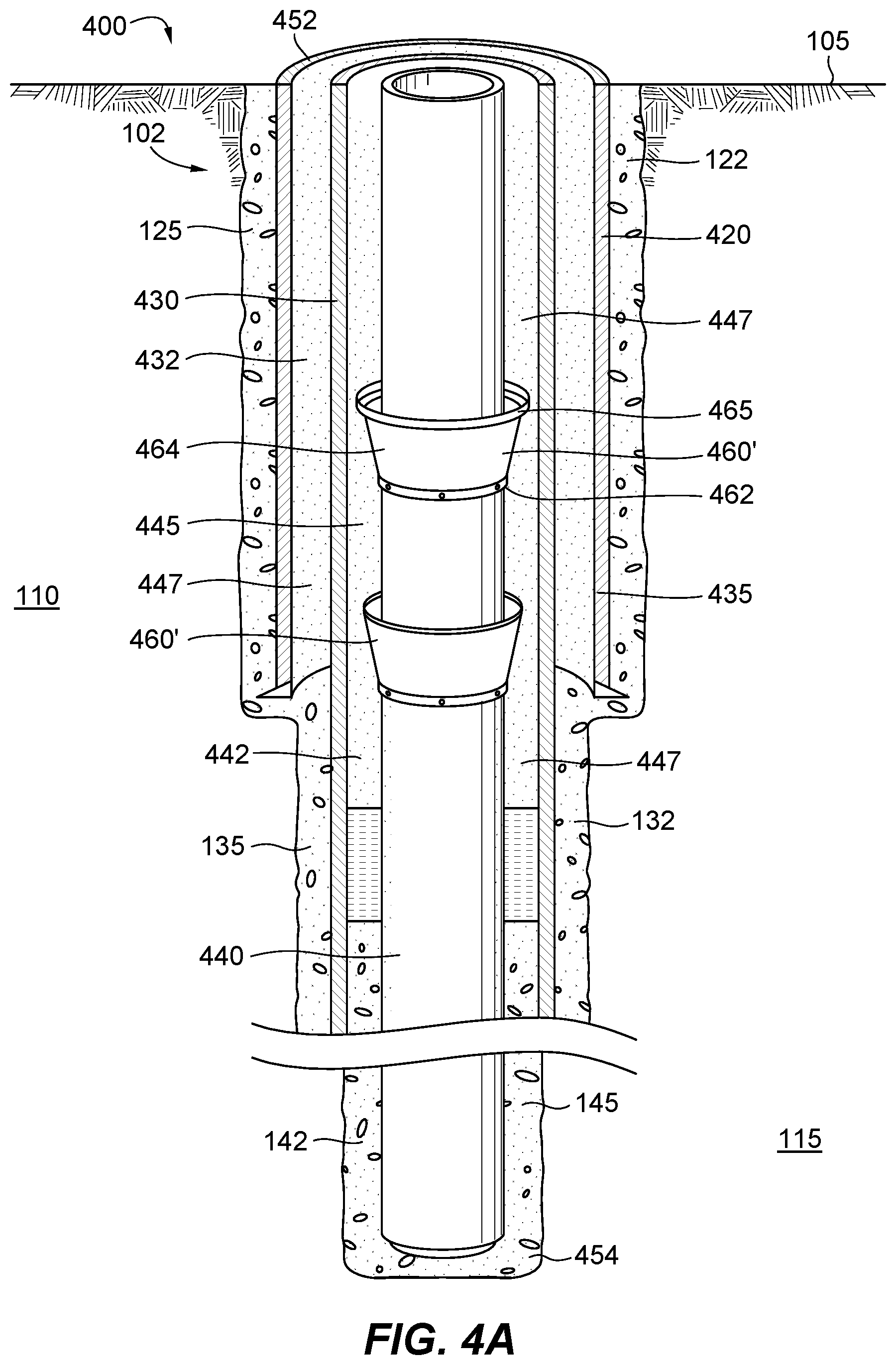 Patent US11814932 Figure 8 – Method of attenuating annular pressure buildup using compressible particles