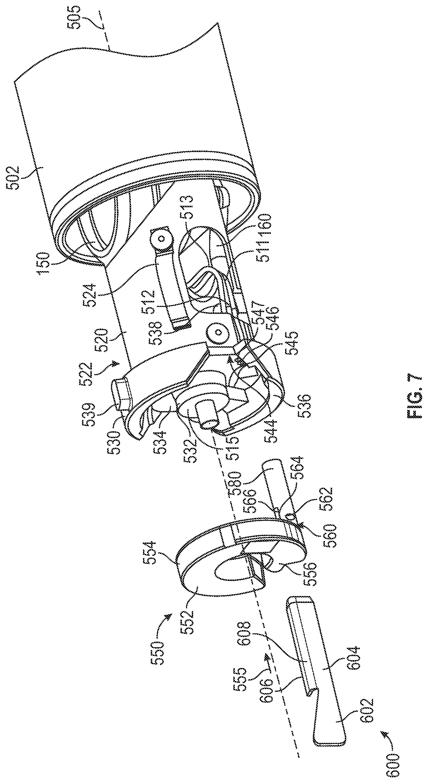 Patent US11814934 Figure 6 – Detonator assemblies for perforating gun systems
