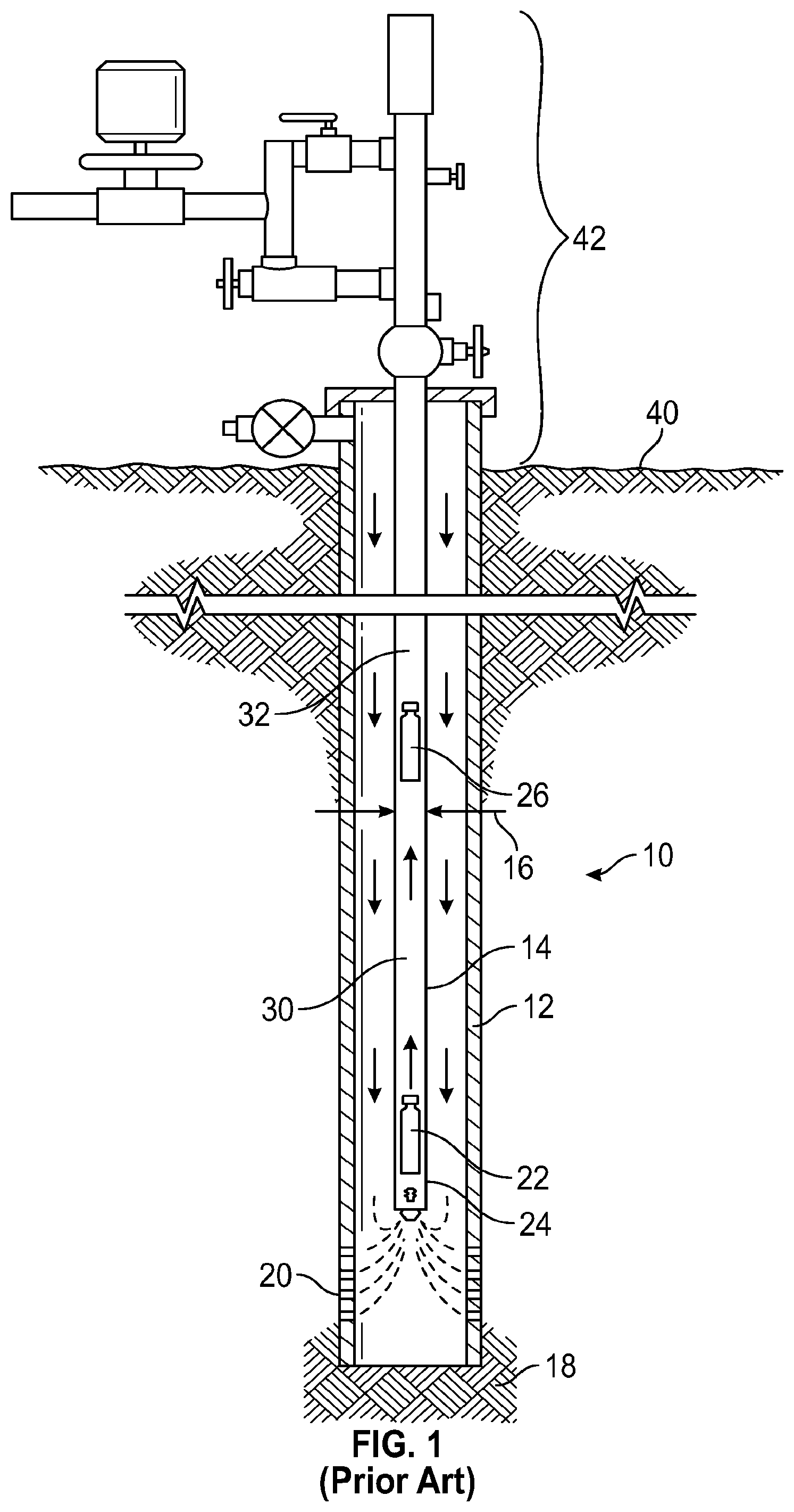 Patent US11814936 Figure 1 – Apparatus and method for securing end pieces to a mandrel