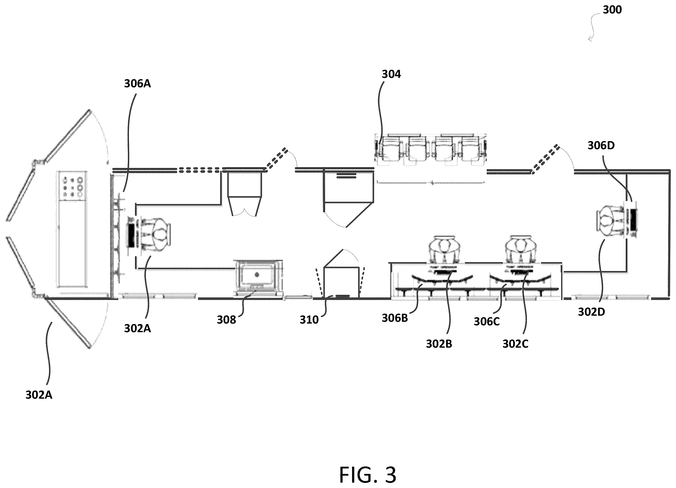 Patent US11814938 Figure 3 – Hybrid hydraulic fracturing fleet