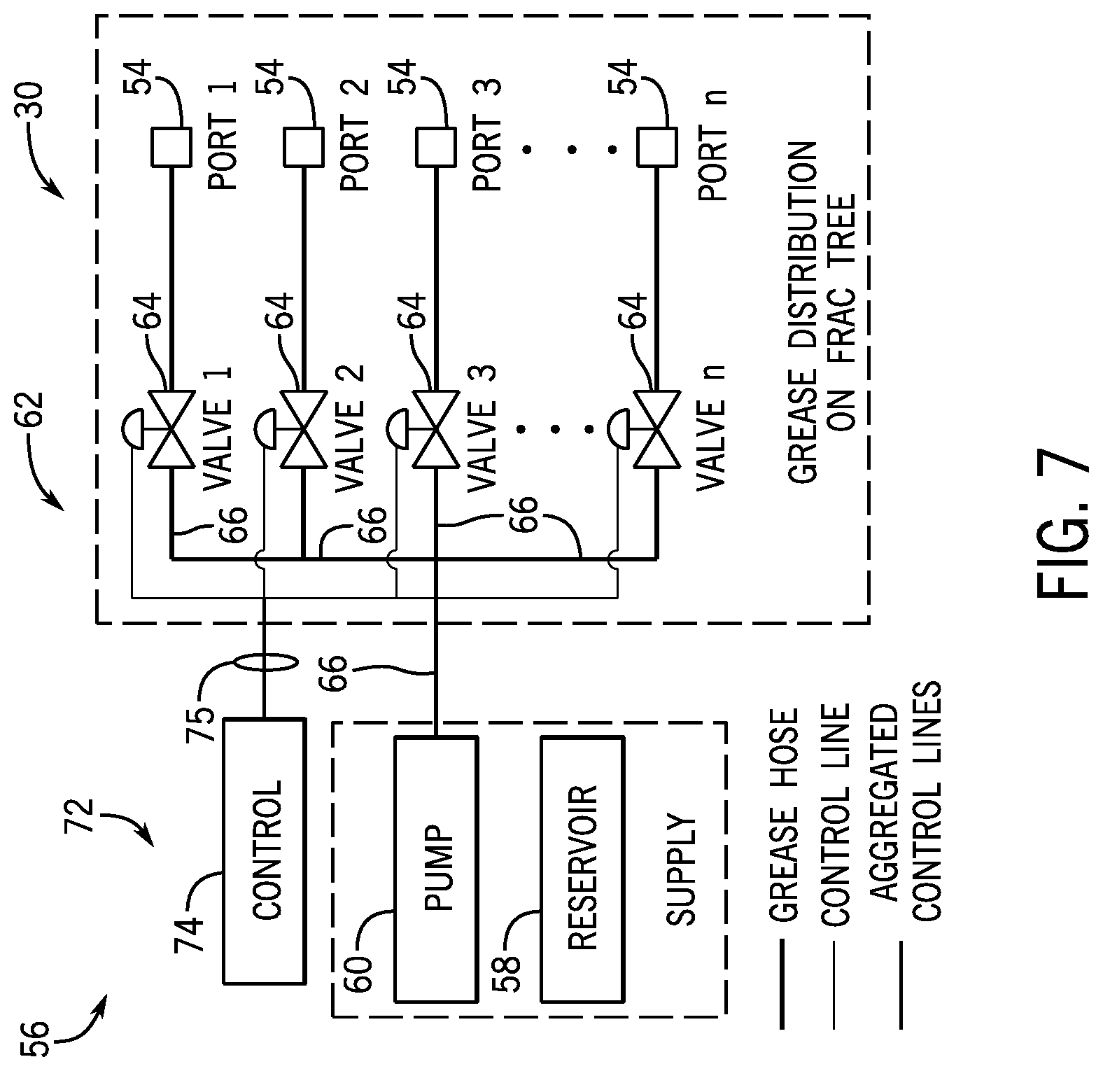 Patent US11814939 Figure 4 – System and method for valve greasing in a well tree