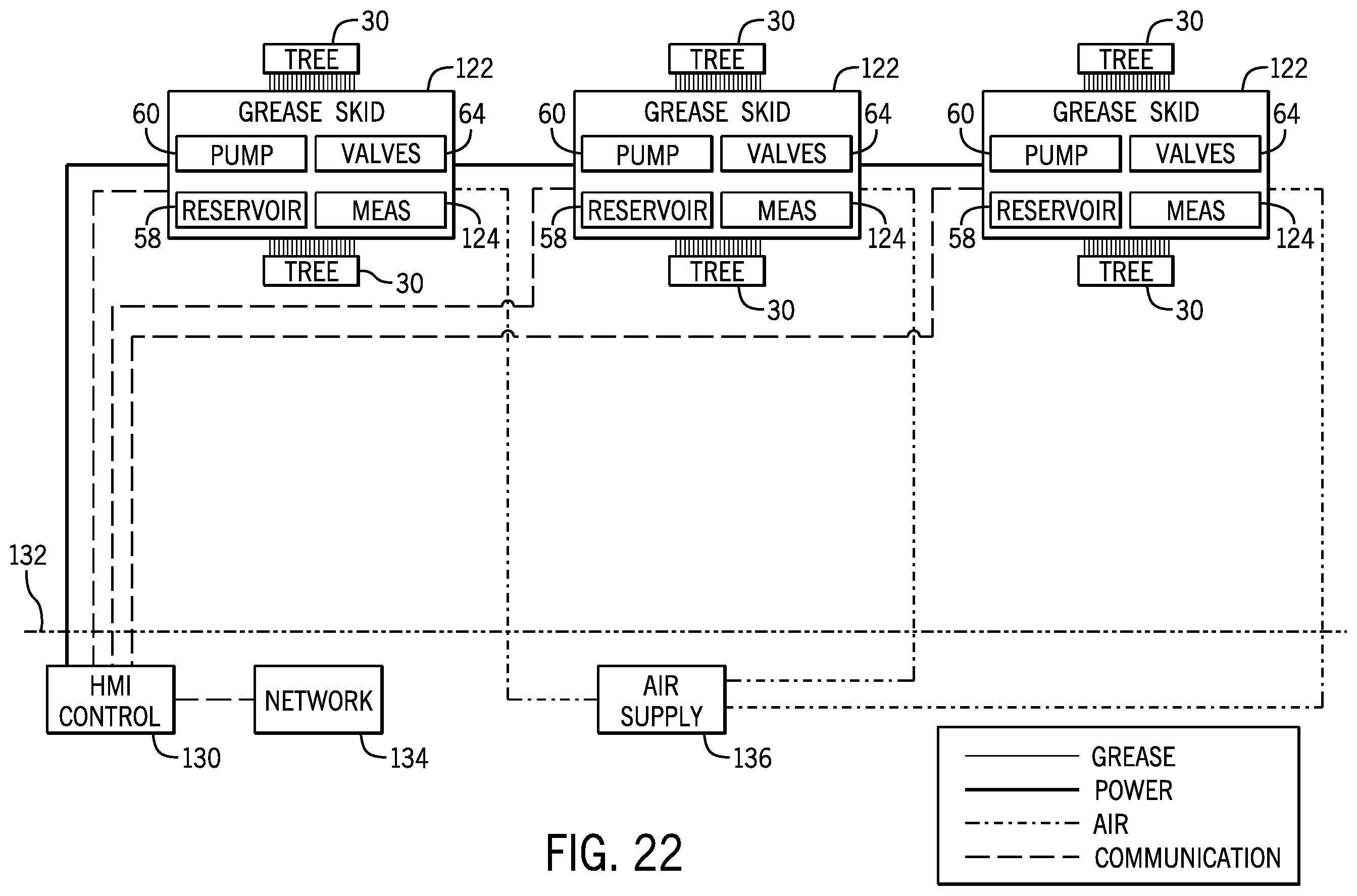 Patent US11814939 Figure 12 – System and method for valve greasing in a well tree