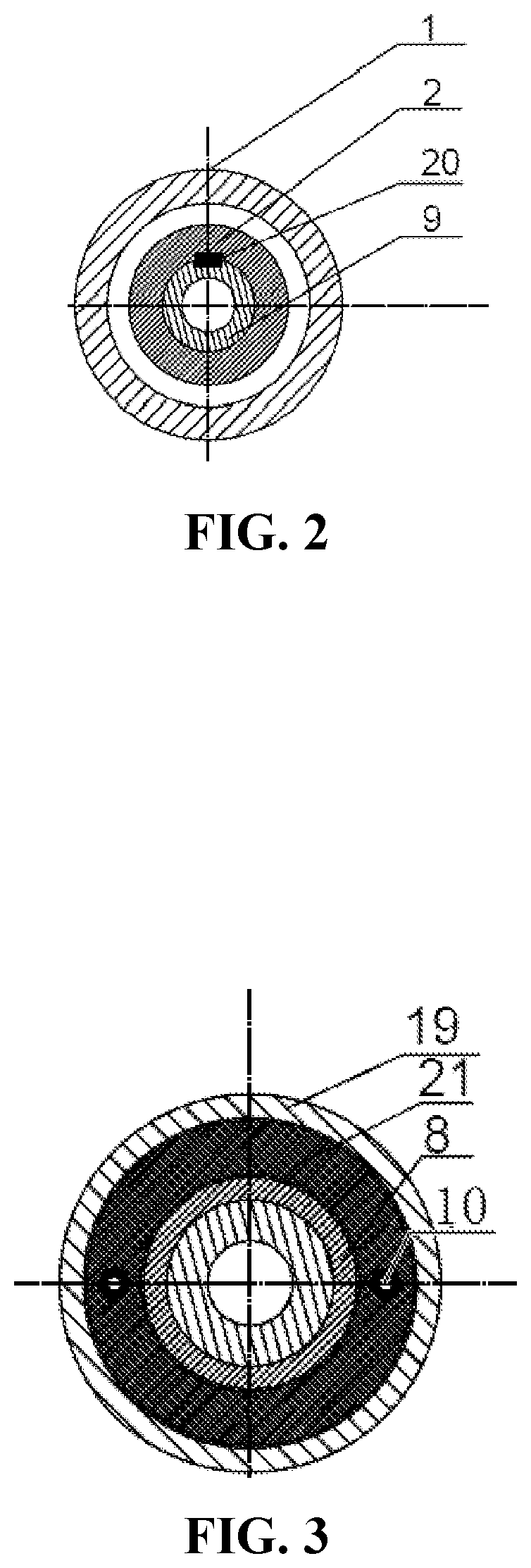 Patent US11814944 Figure 2 – Reactive torque automatic balancing device for screw drilling tool, drilling string, and method