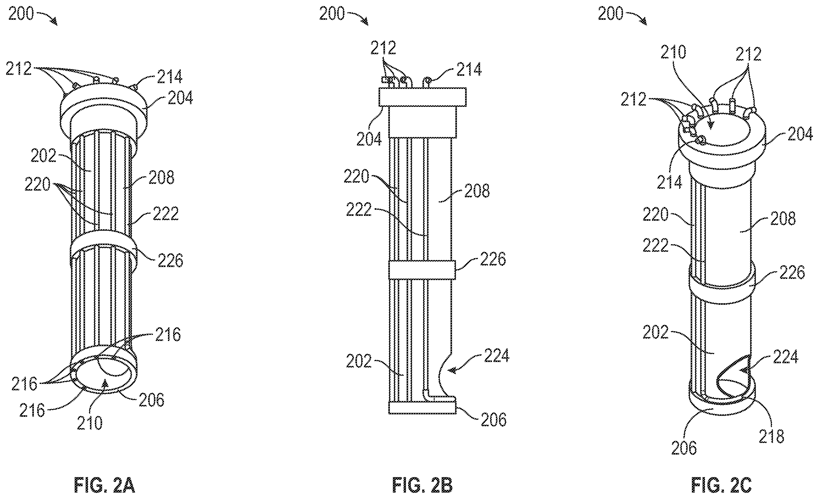 Patent US11814952 Figure 2 – System and method to measure changes in the mud level and gas properties when drilling through a total loss zone with no returns to surface