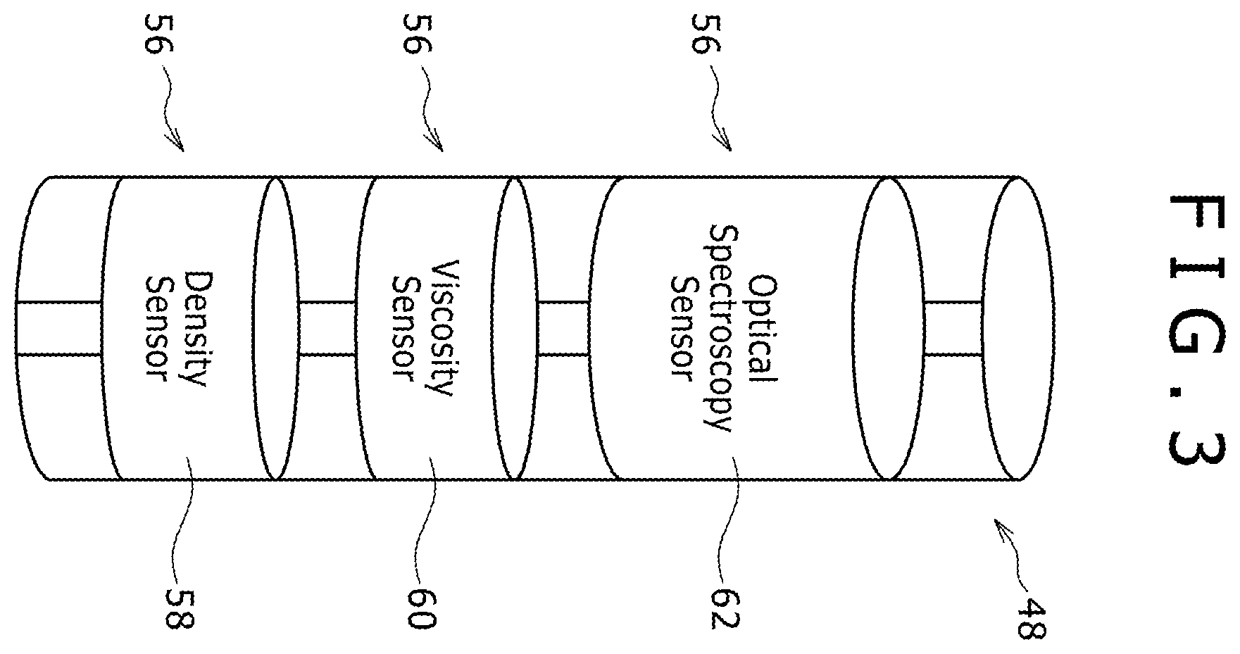 Patent US11814956 Figure 3 – System and methodology for determining phase transition properties of native reservoir fluids