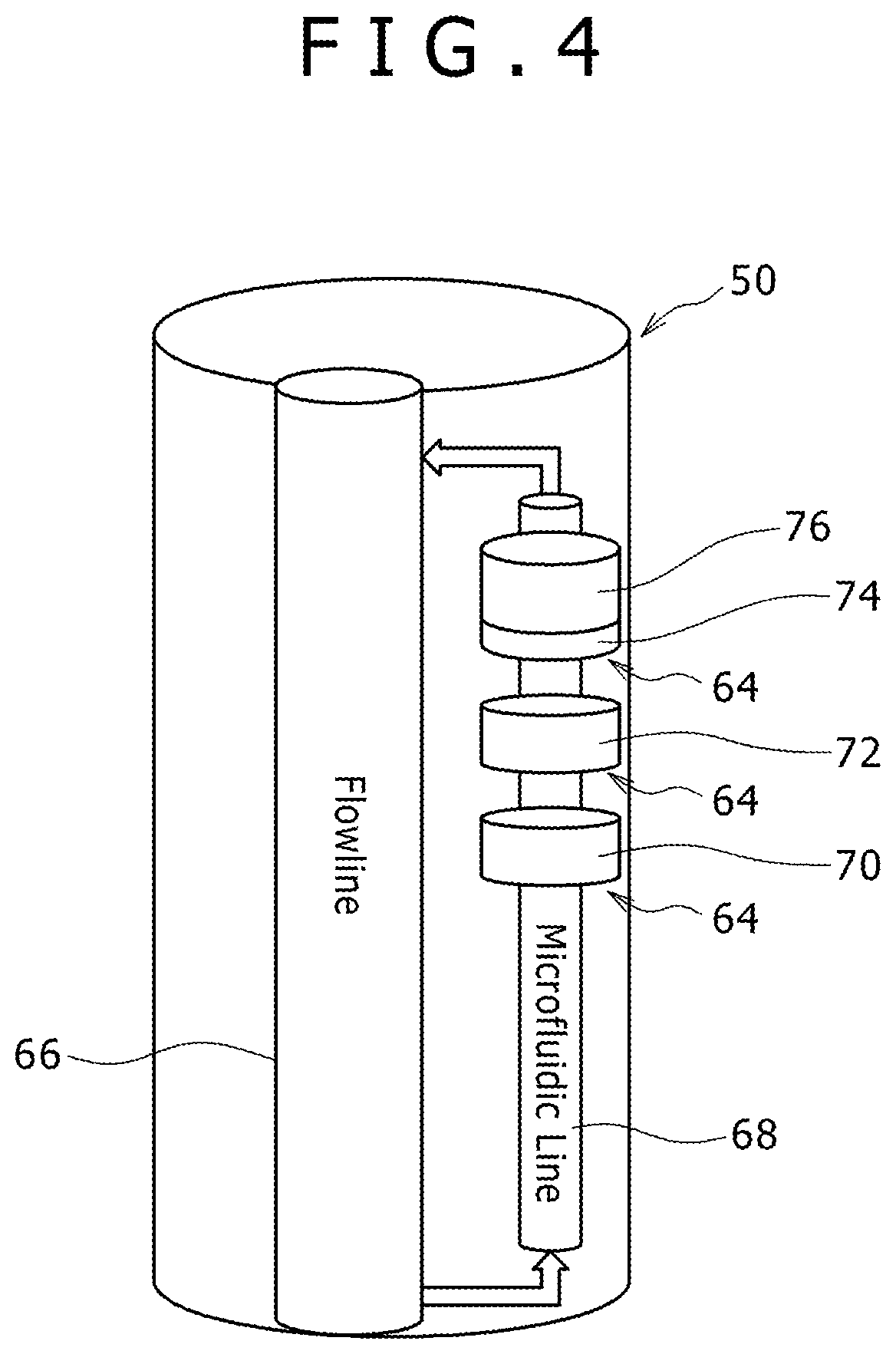Patent US11814956 Figure 4 – System and methodology for determining phase transition properties of native reservoir fluids