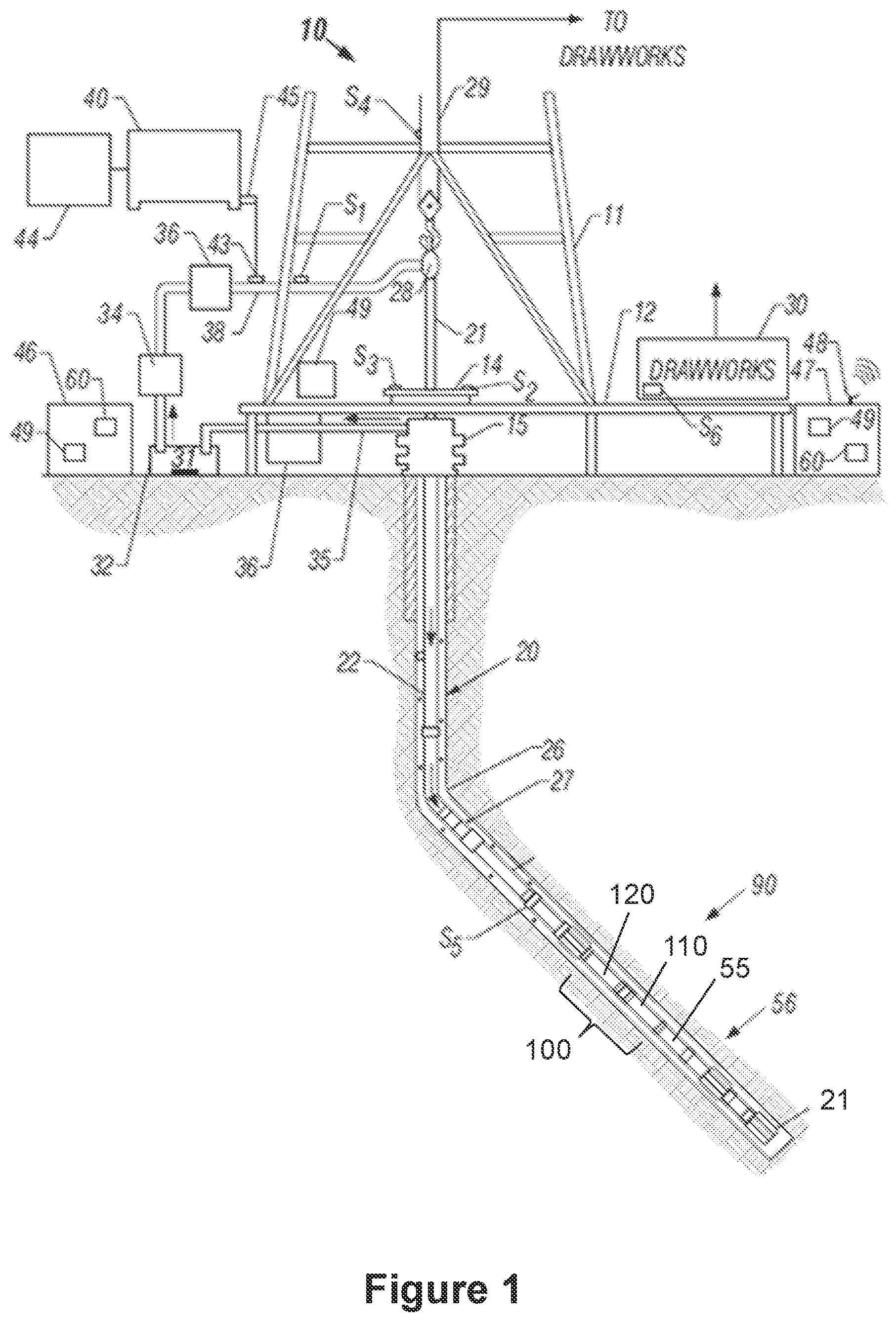 Patent US11814959 Figure 1 – Methods for increasing the amplitude of reciprocal extensions and contractions of a shock tool for drilling operations