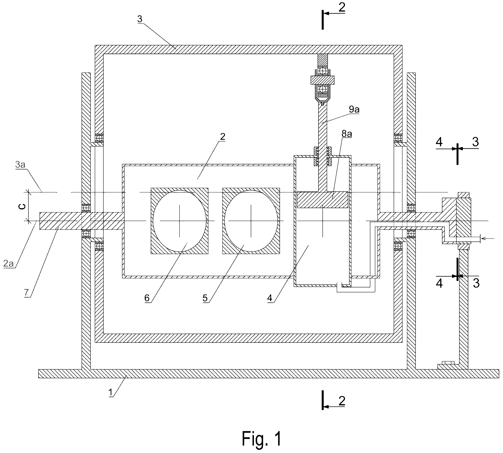 Patent US11814960 Figure 1 – Rotary engine