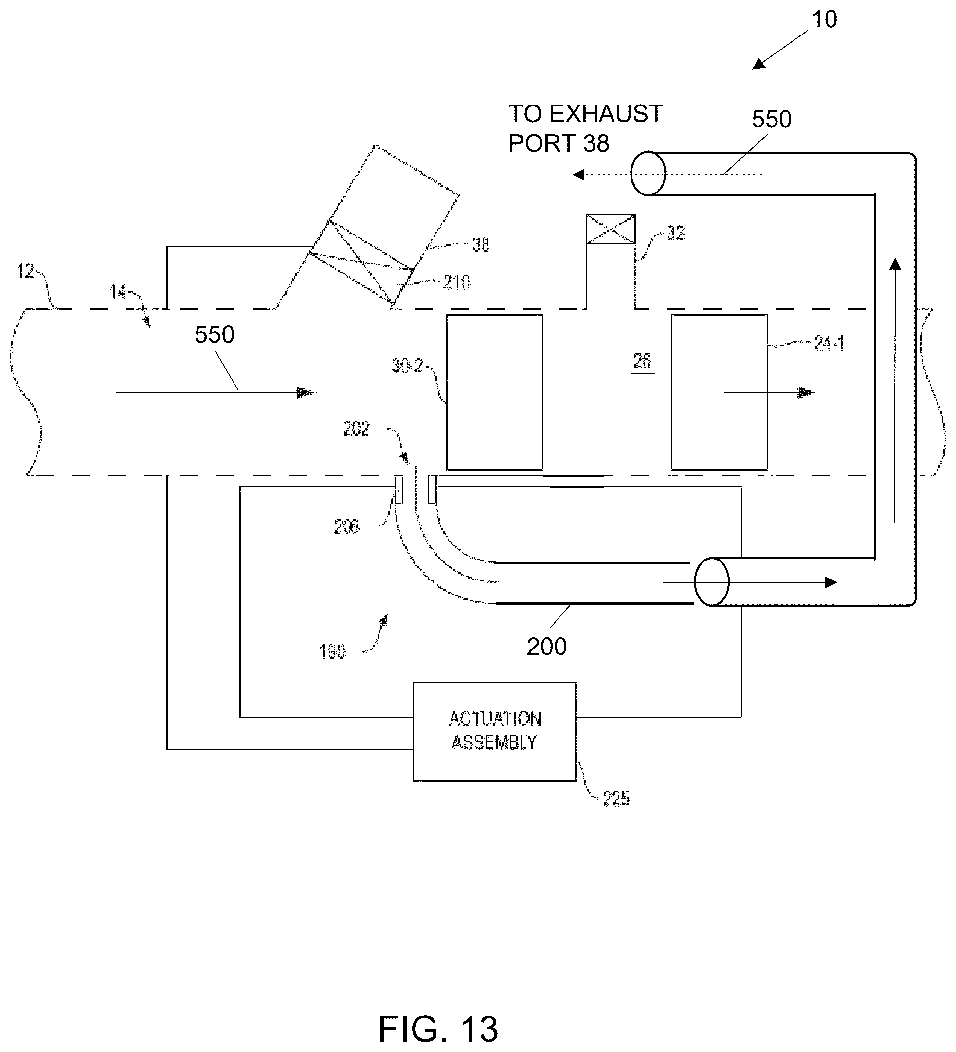 Patent US11814962 Figure 14 – Piston sealing mechanism for a circulating piston engine