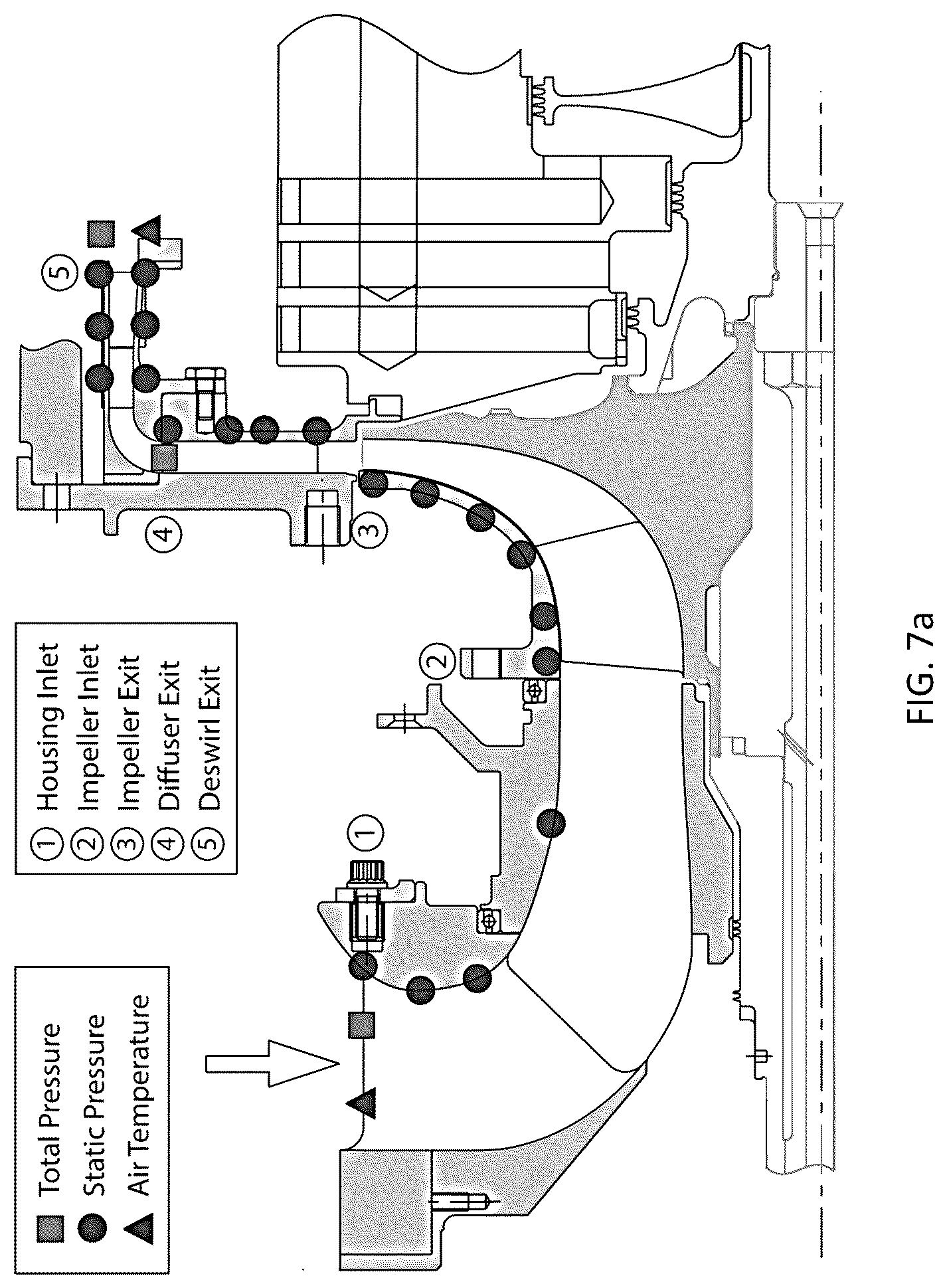 Patent US11814971 Figure 9 – Probe placement optimization in gas turbine engines