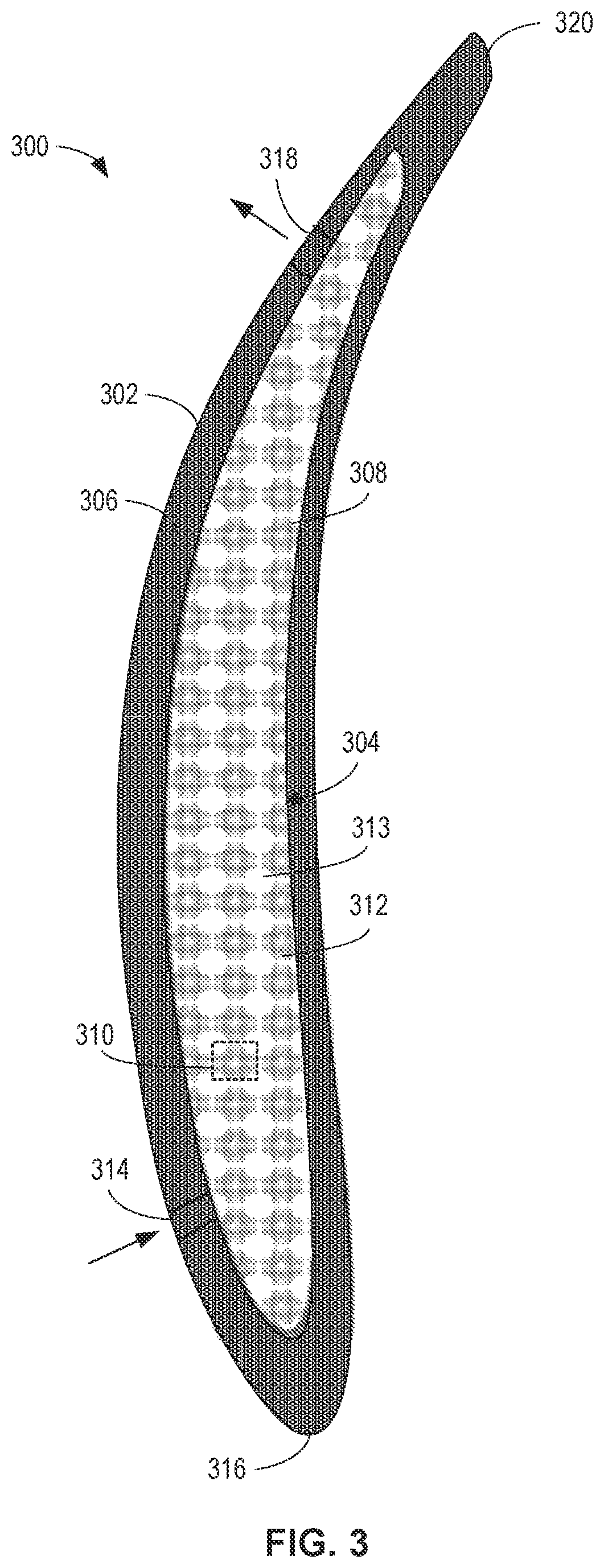 Patent US11814973 Figure 3 – Methods and apparatus to provide damping of an airfoil