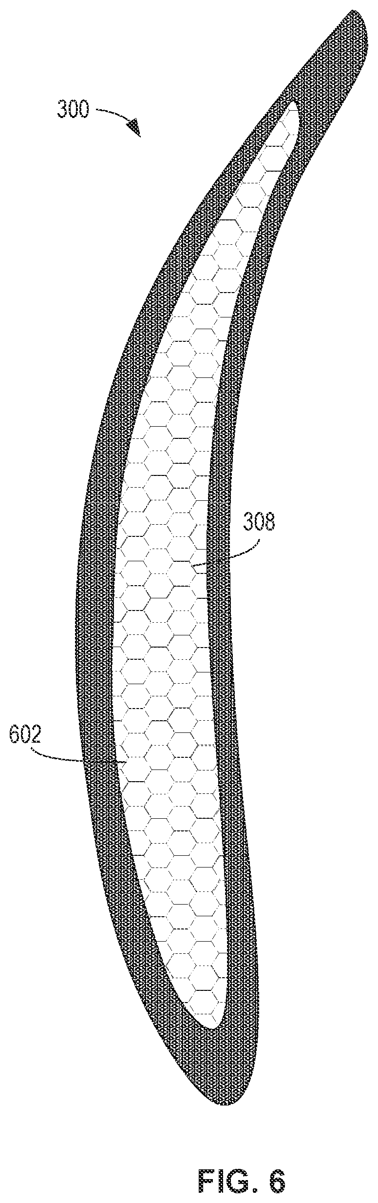 Patent US11814973 Figure 6 – Methods and apparatus to provide damping of an airfoil