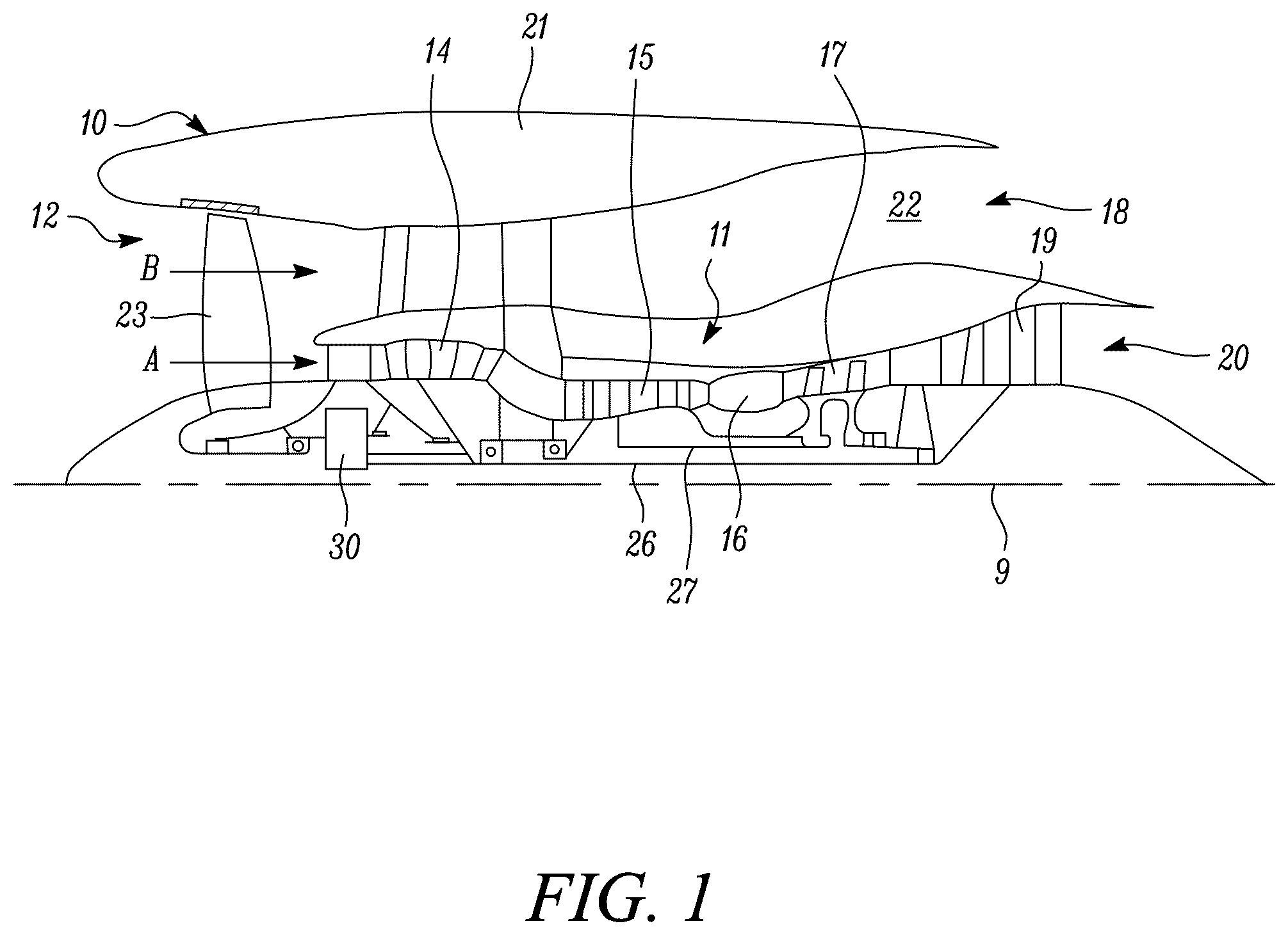 Patent US11814980 Figure 1 – Bladed disc