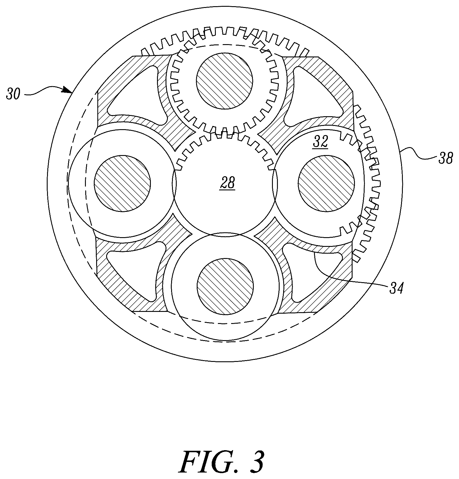 Patent US11814980 Figure 3 – Bladed disc