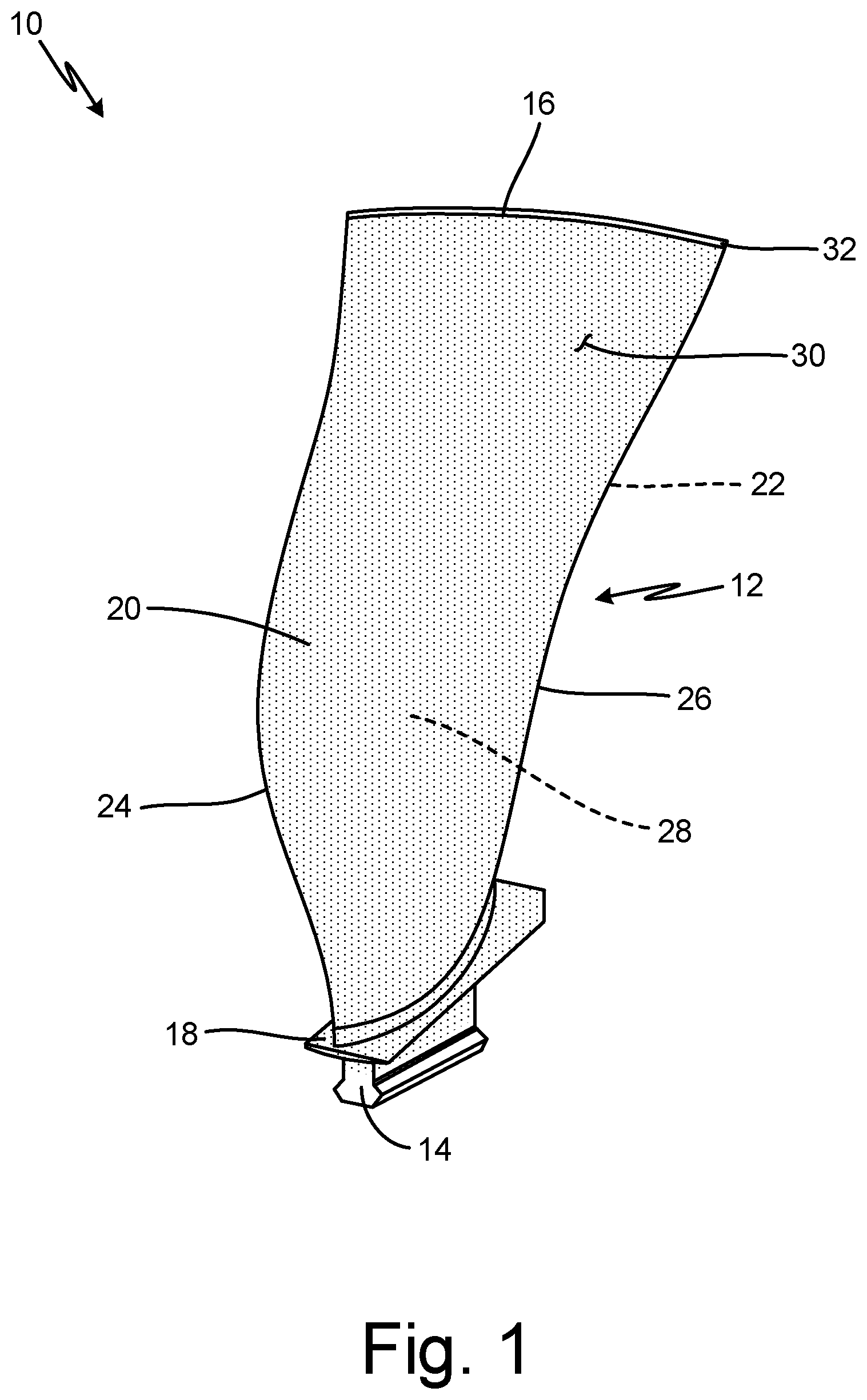 Patent US11814983 Figure 1 – Method to strip coatings off of an aluminum alloy fan blade