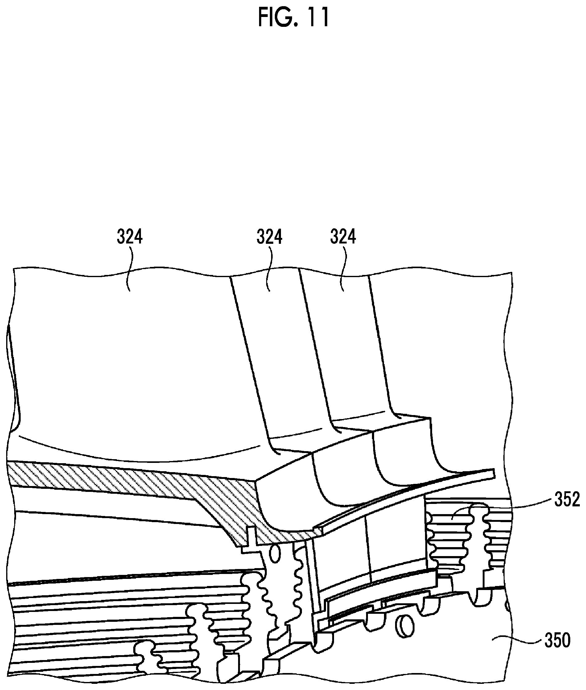 Patent US11814984 Figure 8 – Rotor and compressor