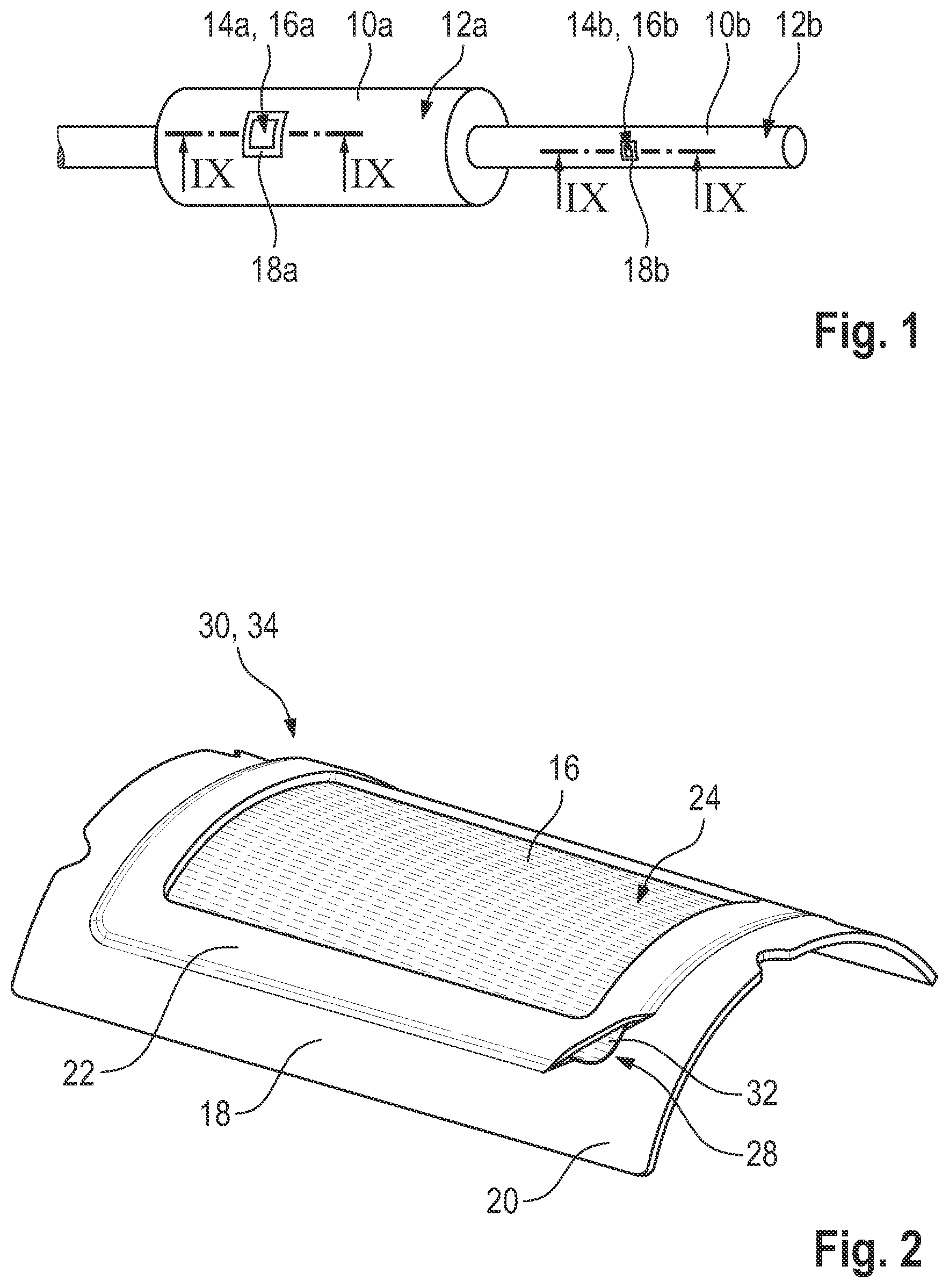 Patent US11814994 Figure 1 – Component of an exhaust system and method for manufacturing such a component