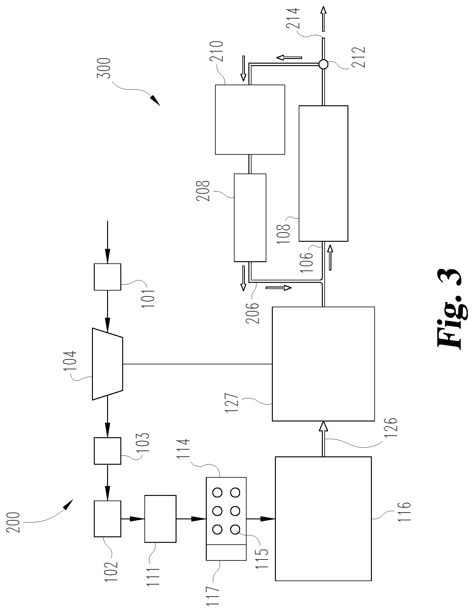 Patent US11814995 Figure 3 – Engine aftertreatment recycling apparatus, and system and method using same