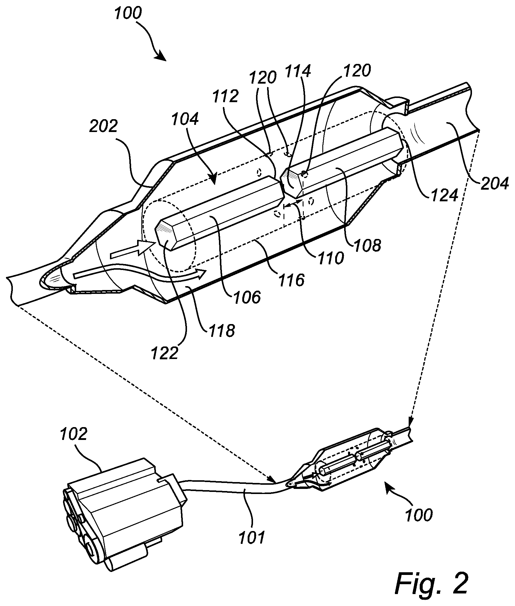 Patent US11814998 Figure 2 – Aftertreatment system