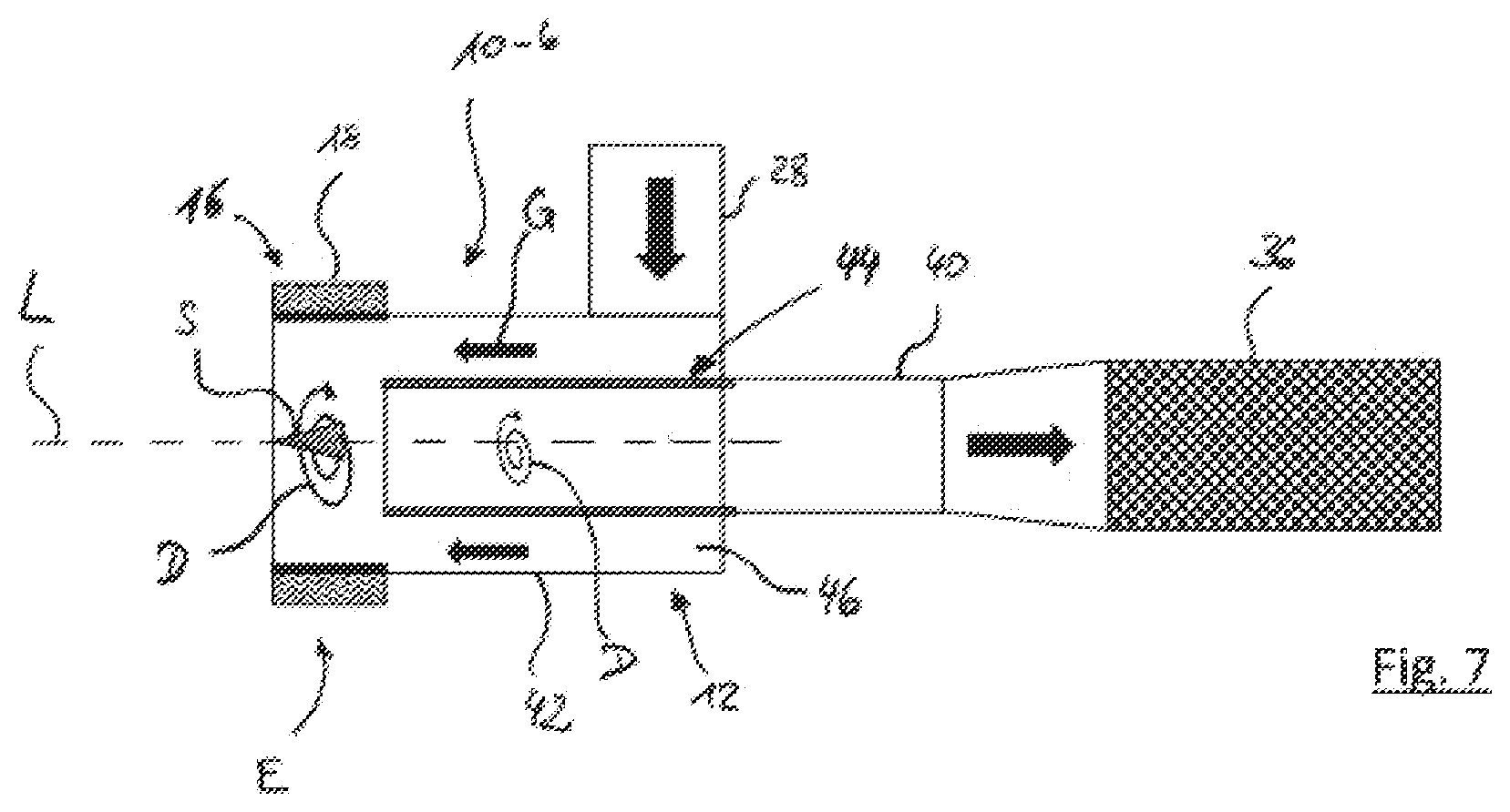 Patent US11814999 Figure 4 – Mixing apparatus