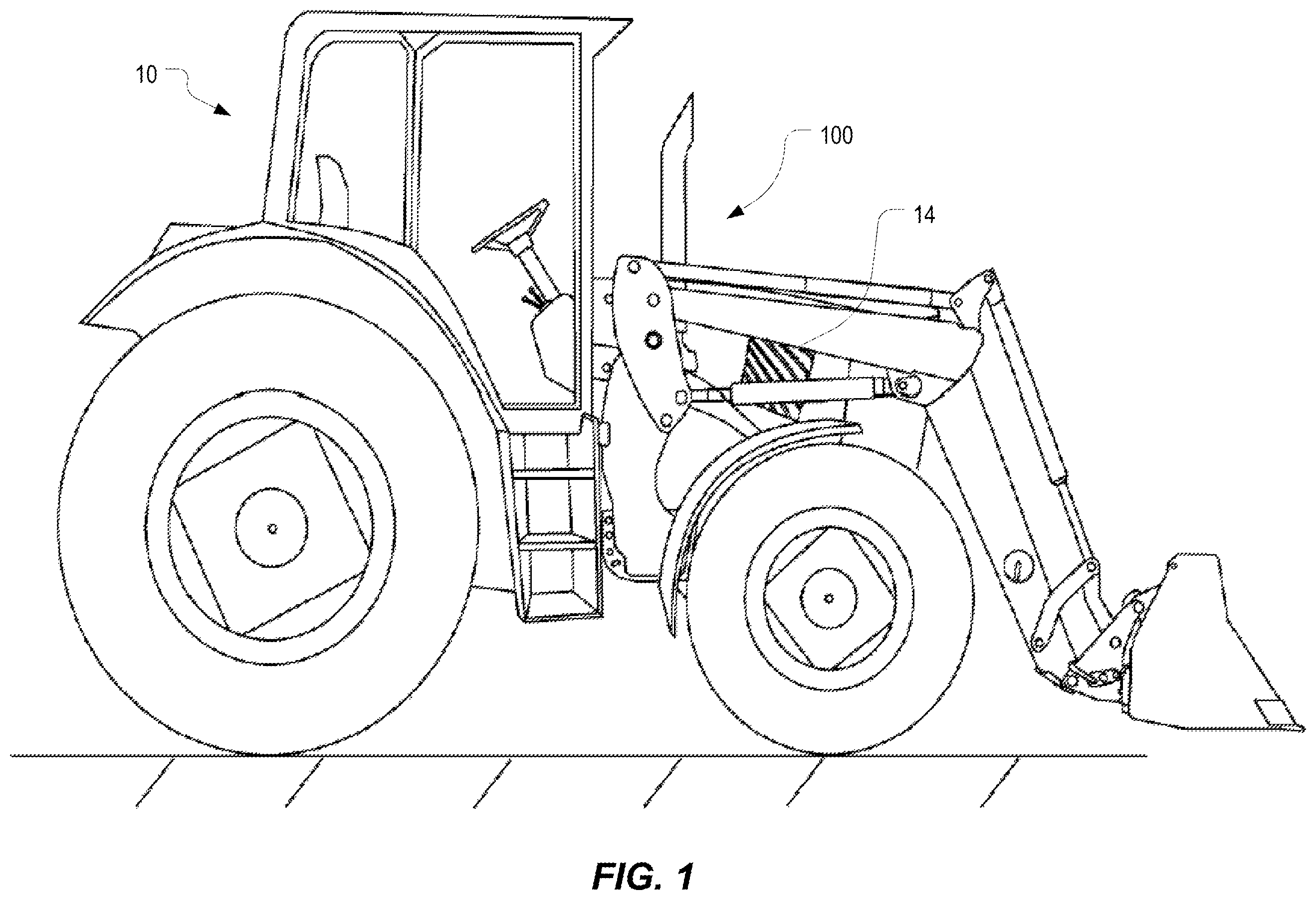 Patent US11815000 Figure 1 – Exhaust gas treatment system with improved low temperature performance