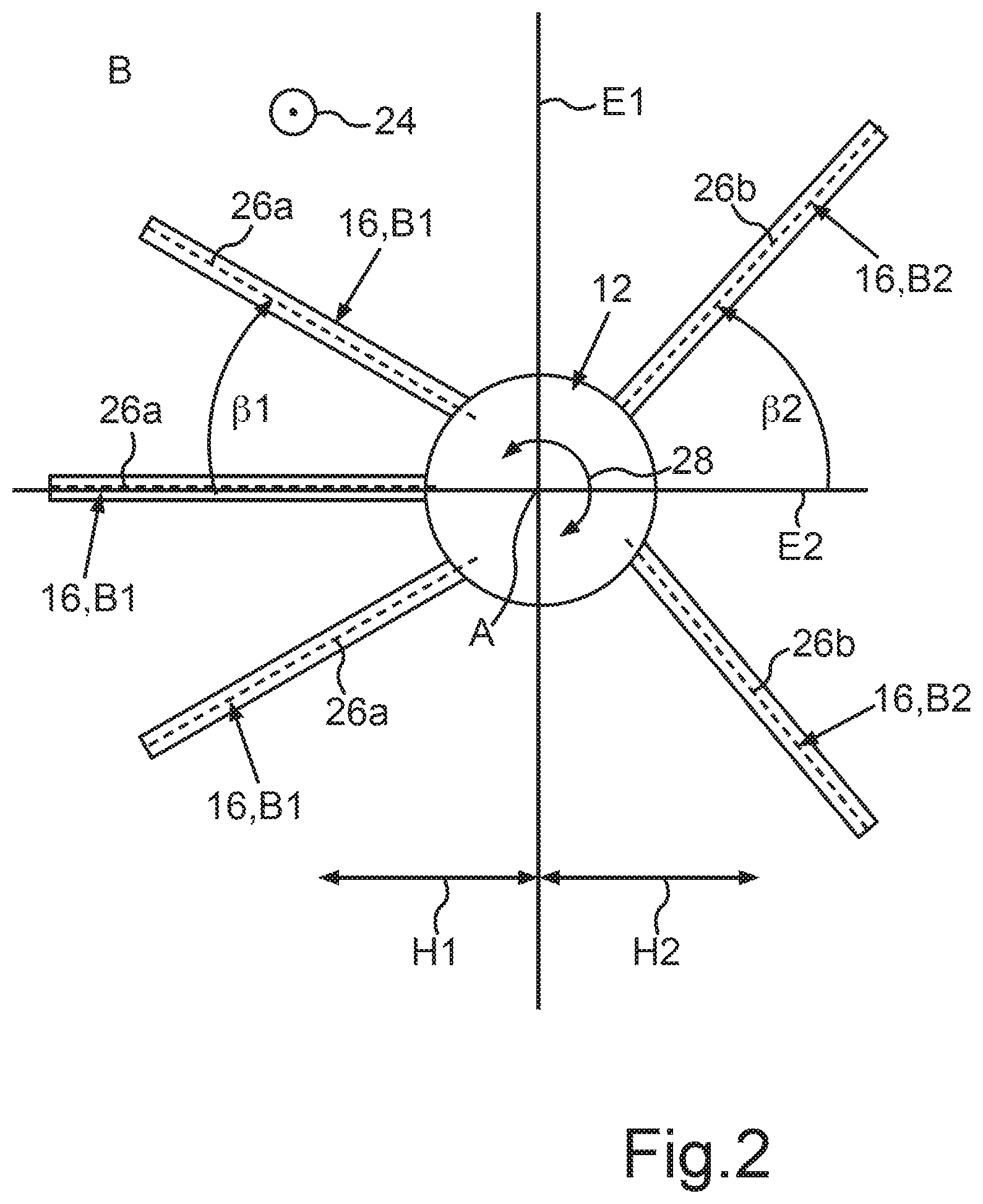 Patent US11815006 Figure 2 – Pre-chamber spark plug for a combustion chamber of an internal combustion engine, internal combustion engine, and motor vehicle
