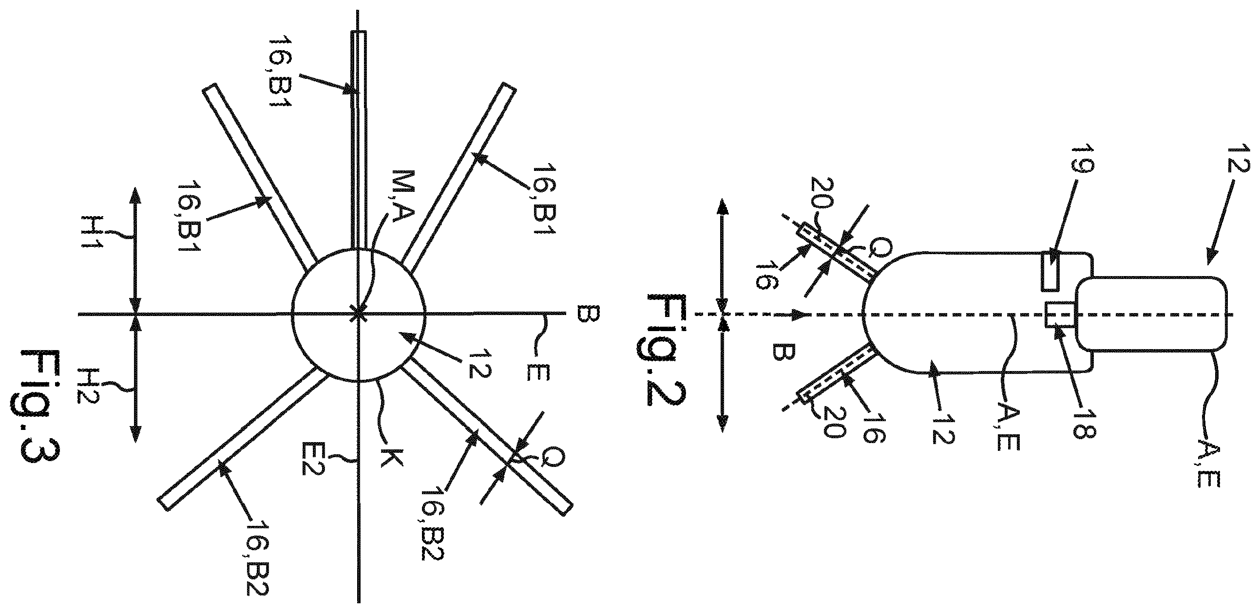 Patent US11815007 Figure 2 – Pre-chamber spark plug for a combustion chamber of an internal combustion engine, internal combustion engine and motor vehicle