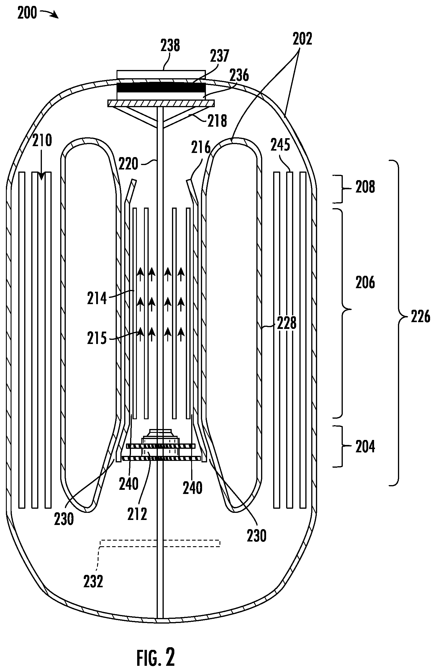 Patent US11815013 Figure 2 – Integrated system for converting nuclear energy into electrical, mechanical, and thermal energy