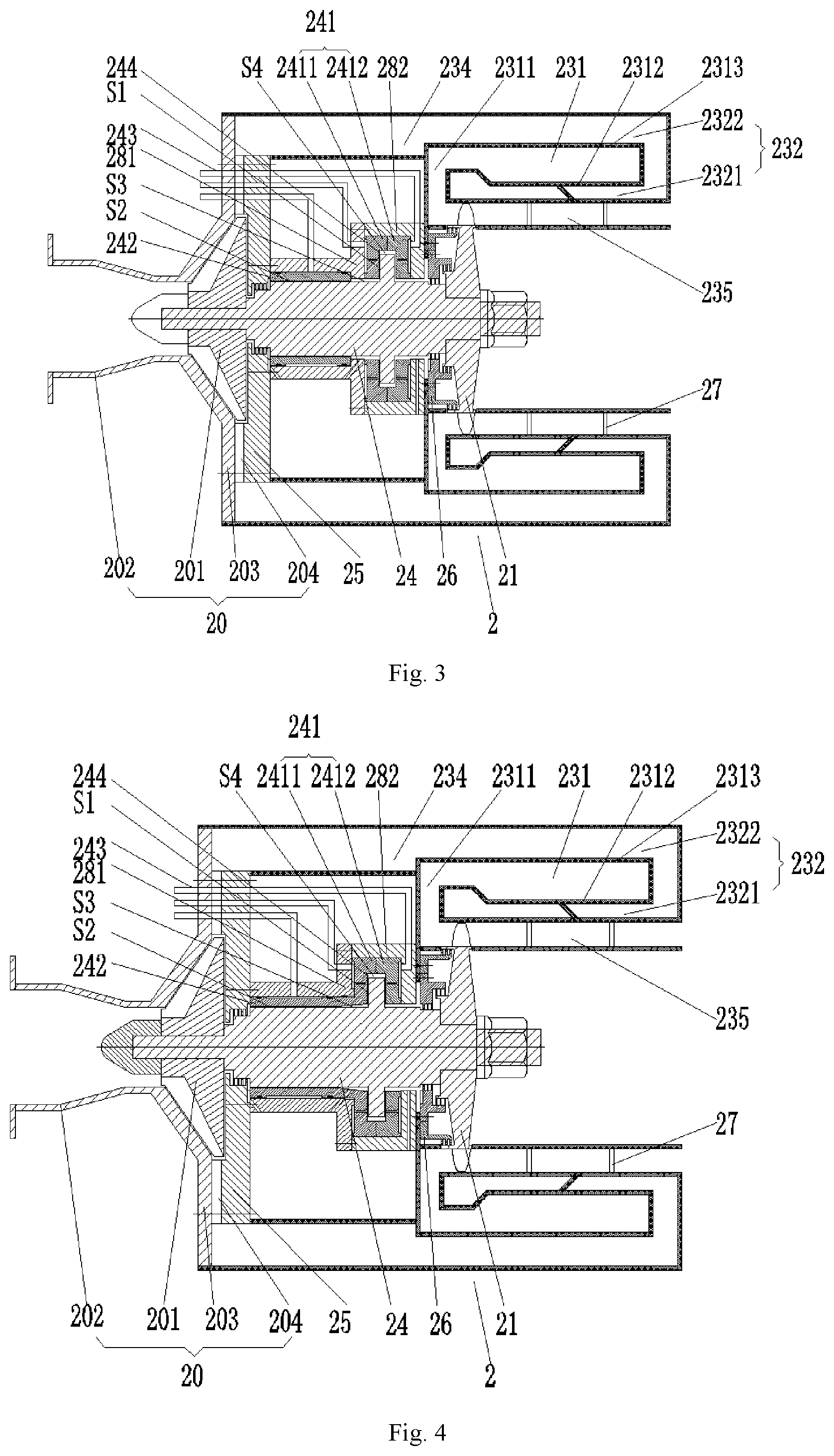 Patent US11815014 Figure 2 – Combined cooling heating and power micro gas turbine device