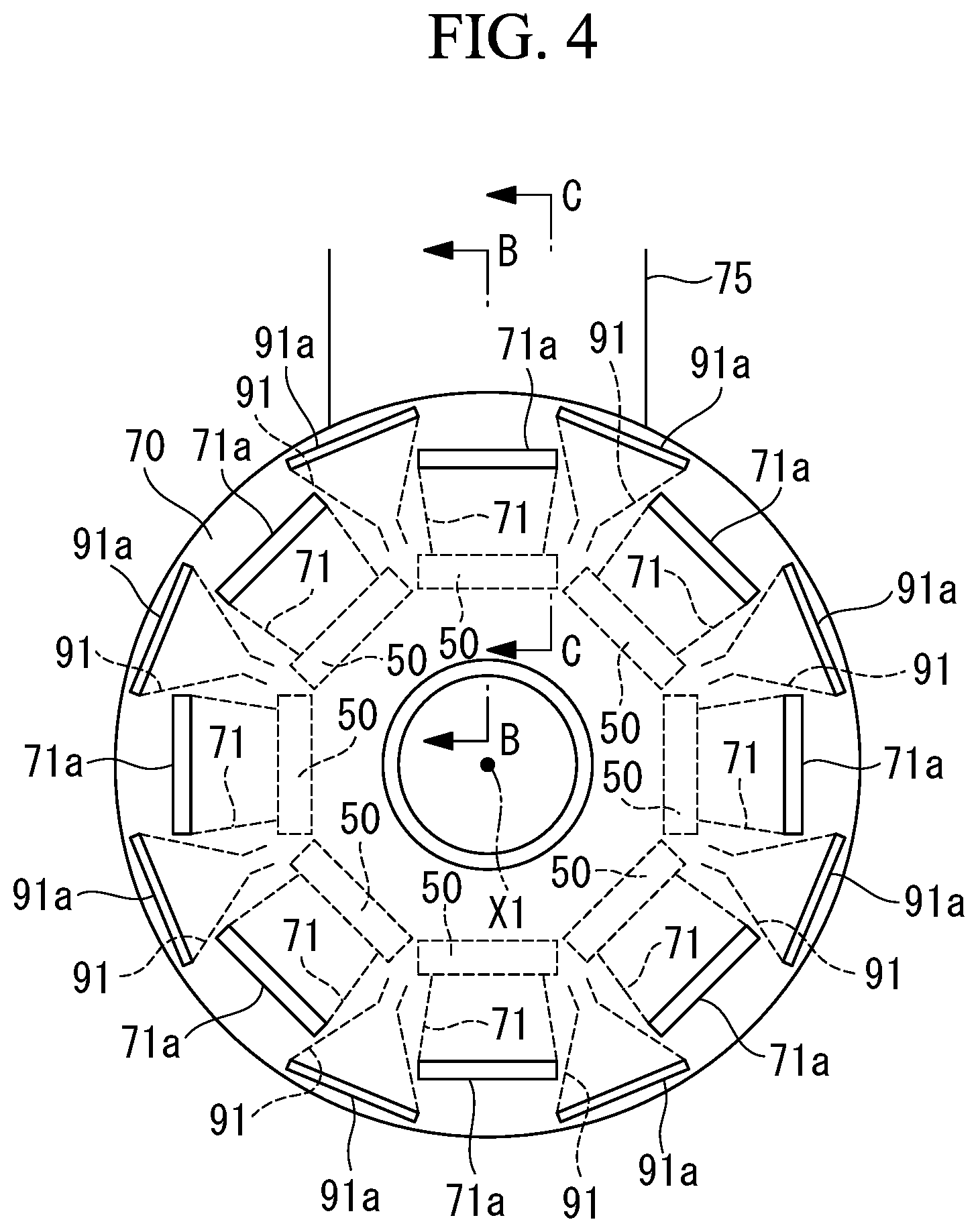 Patent US11815015 Figure 4 – Gas turbine system and moving body including the same