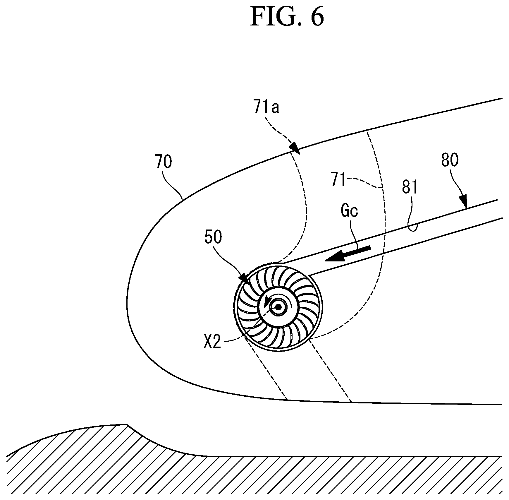 Patent US11815015 Figure 6 – Gas turbine system and moving body including the same