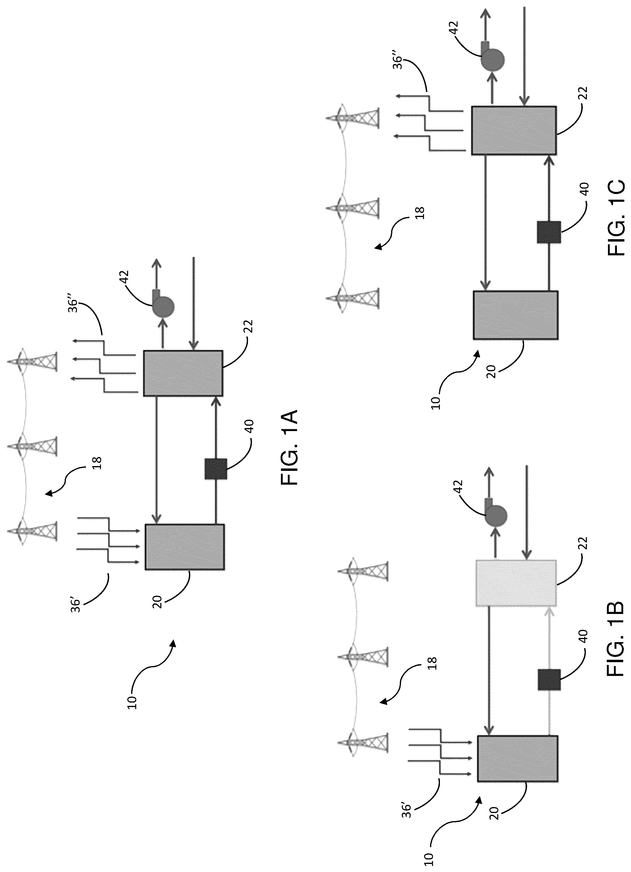 Patent US11815016 Figure 1 – Thermal storage and power generation systems and methods for electrical power source management