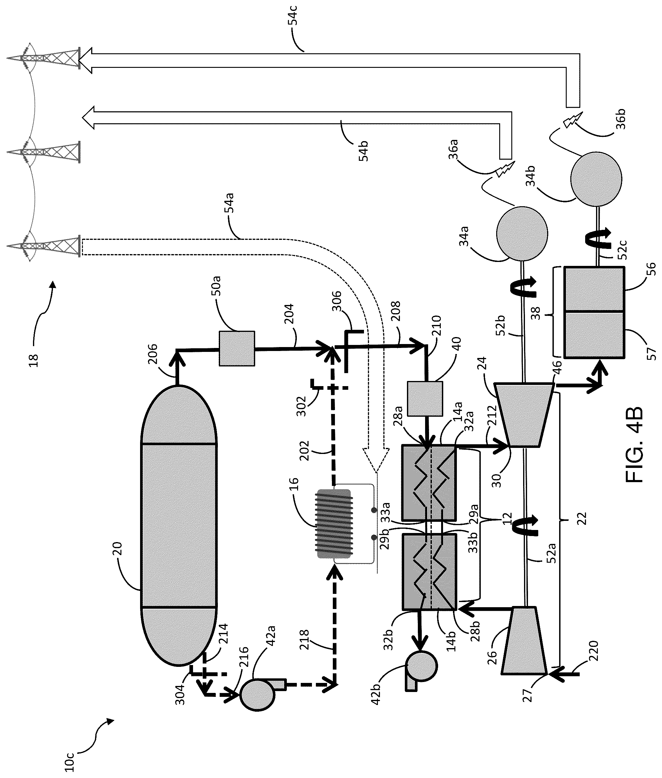 Patent US11815016 Figure 6 – Thermal storage and power generation systems and methods for electrical power source management