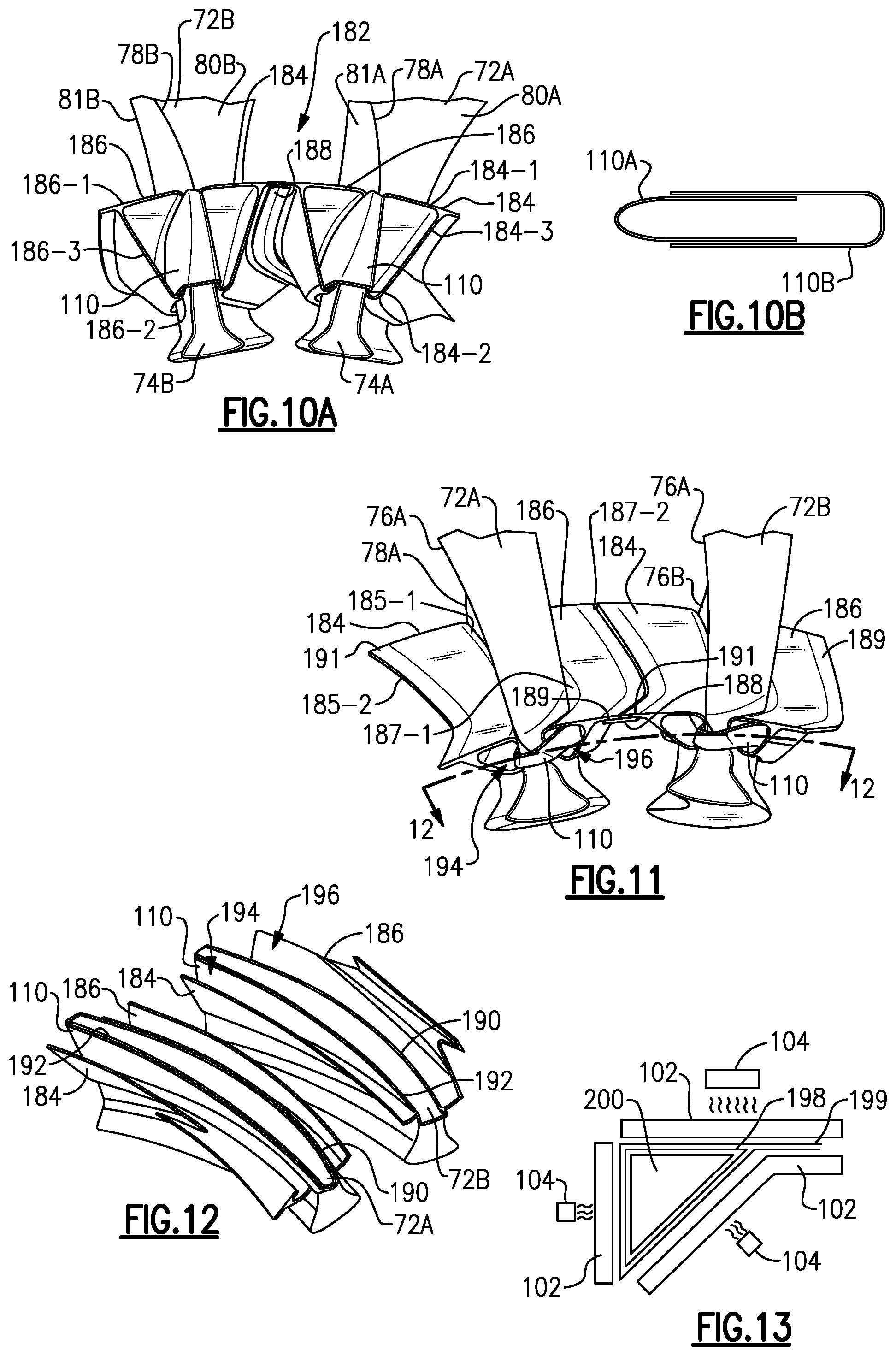 Patent US11815017 Figure 4 – Fan blade platform for gas turbine engine
