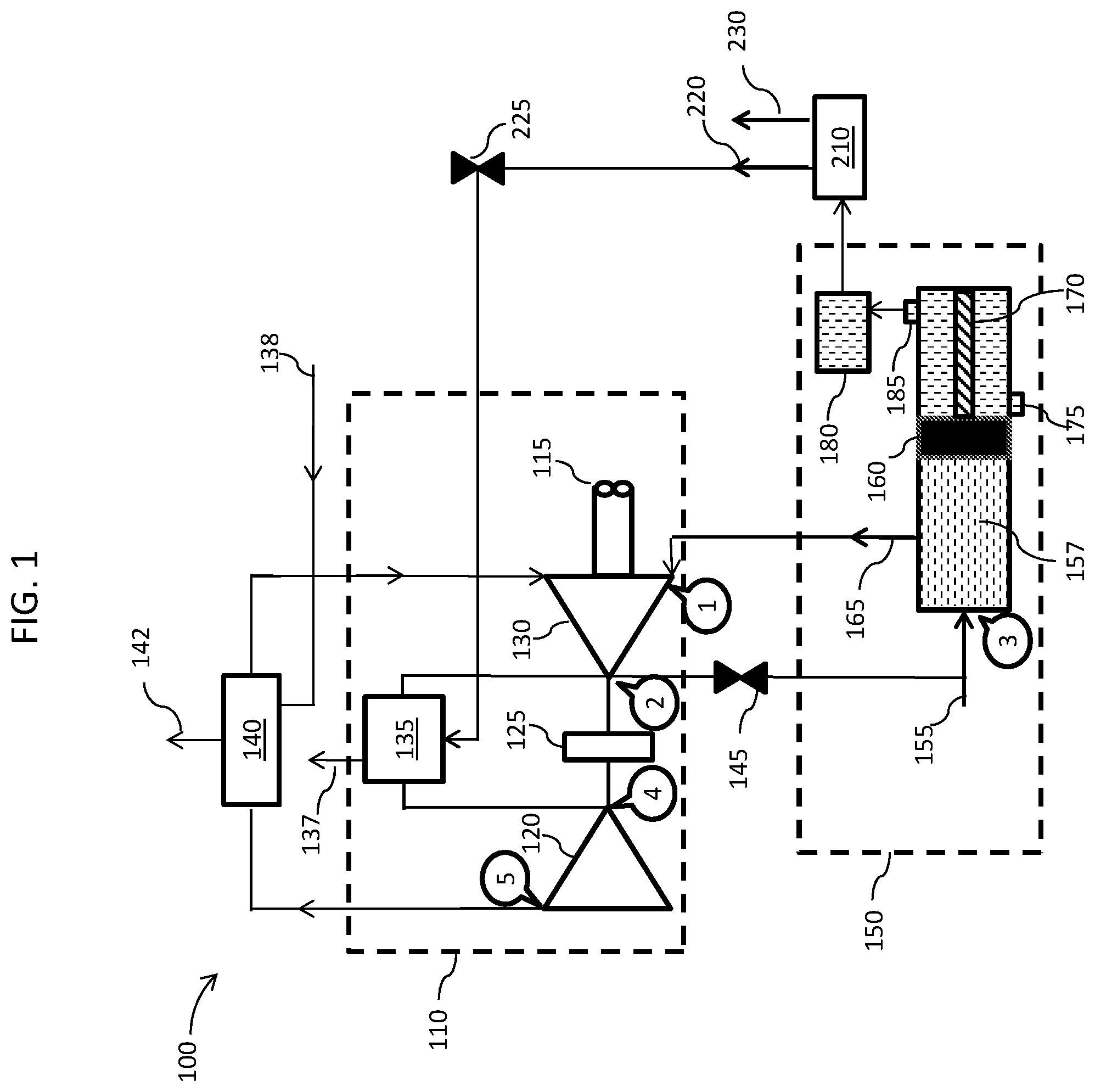 Patent US11815021 — Boosting CCHP gas turbine system — Figure 1