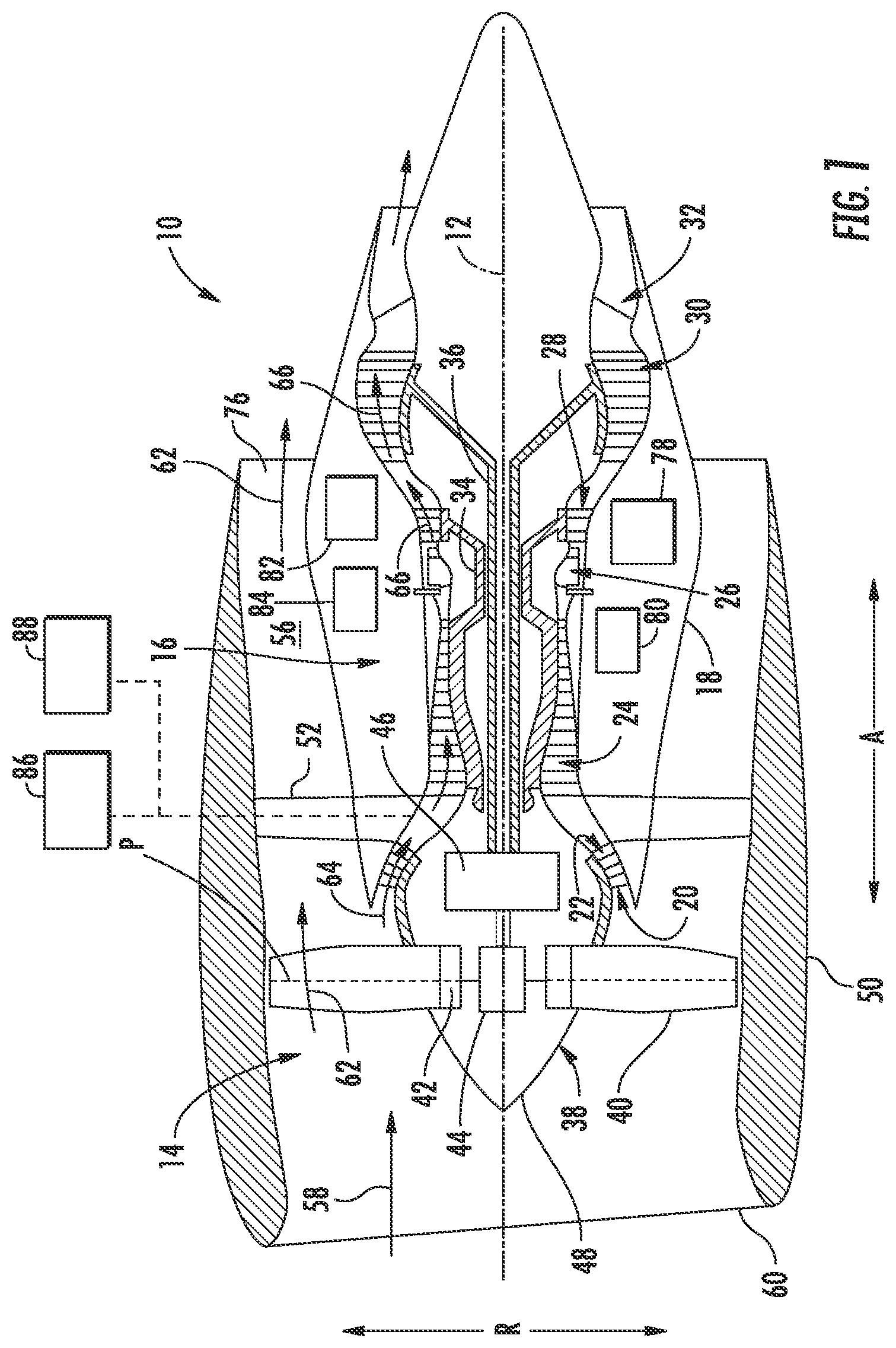 Patent US11815024 Figure 1 – Thermal management system
